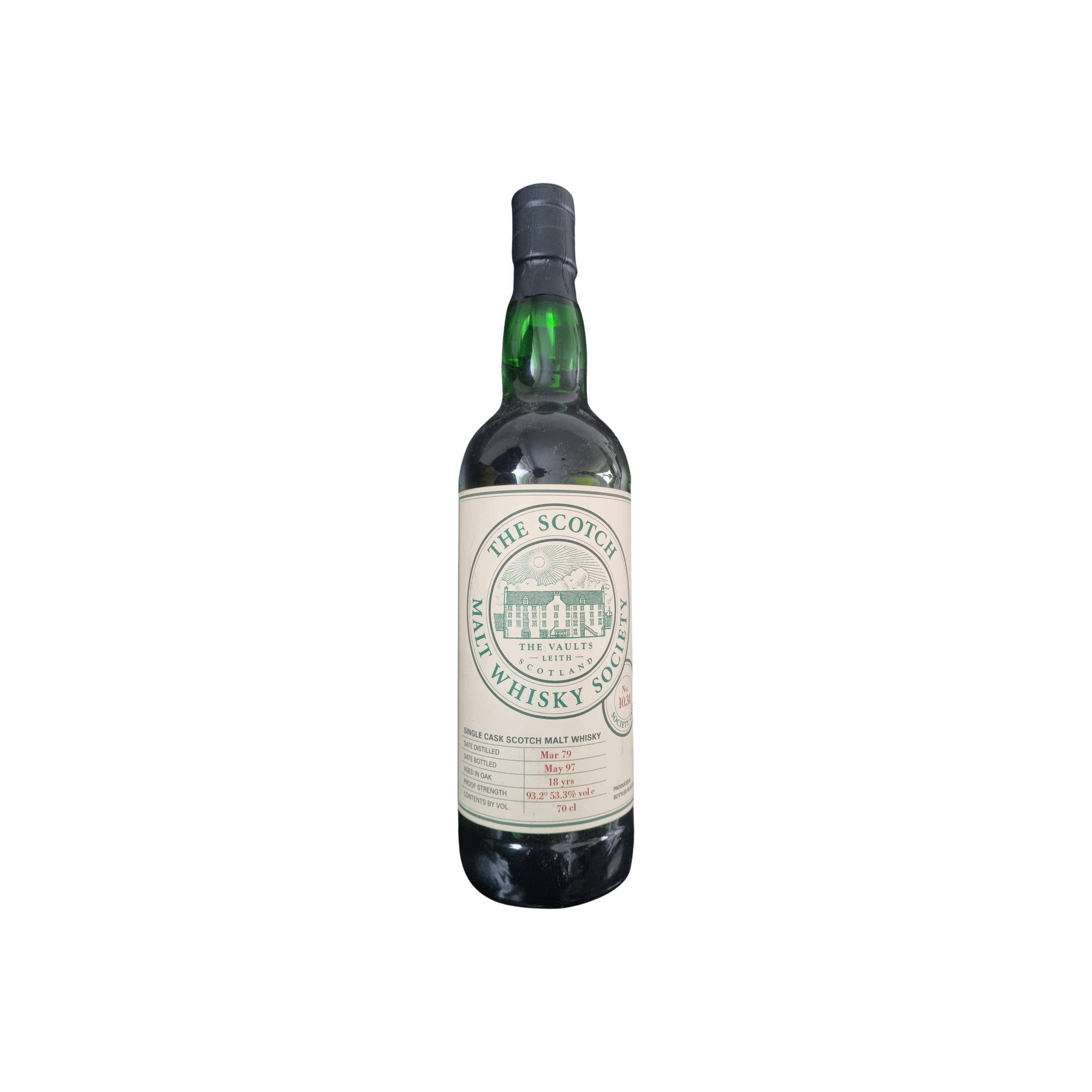 The Scotch Malt Whisky Society 1979 18 Years Single Malt Whisky