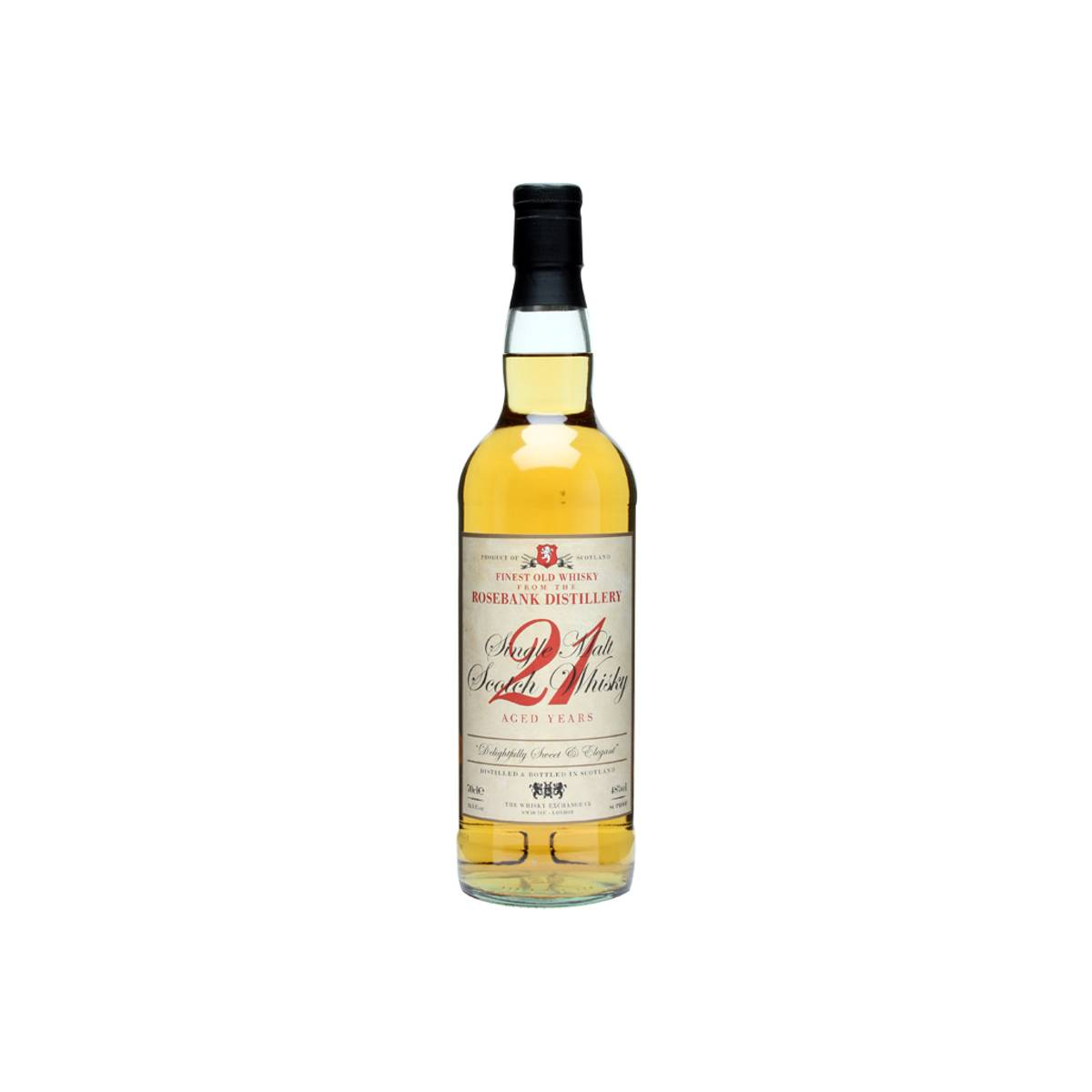 Rosebank 21 Years Single Malt Whisky