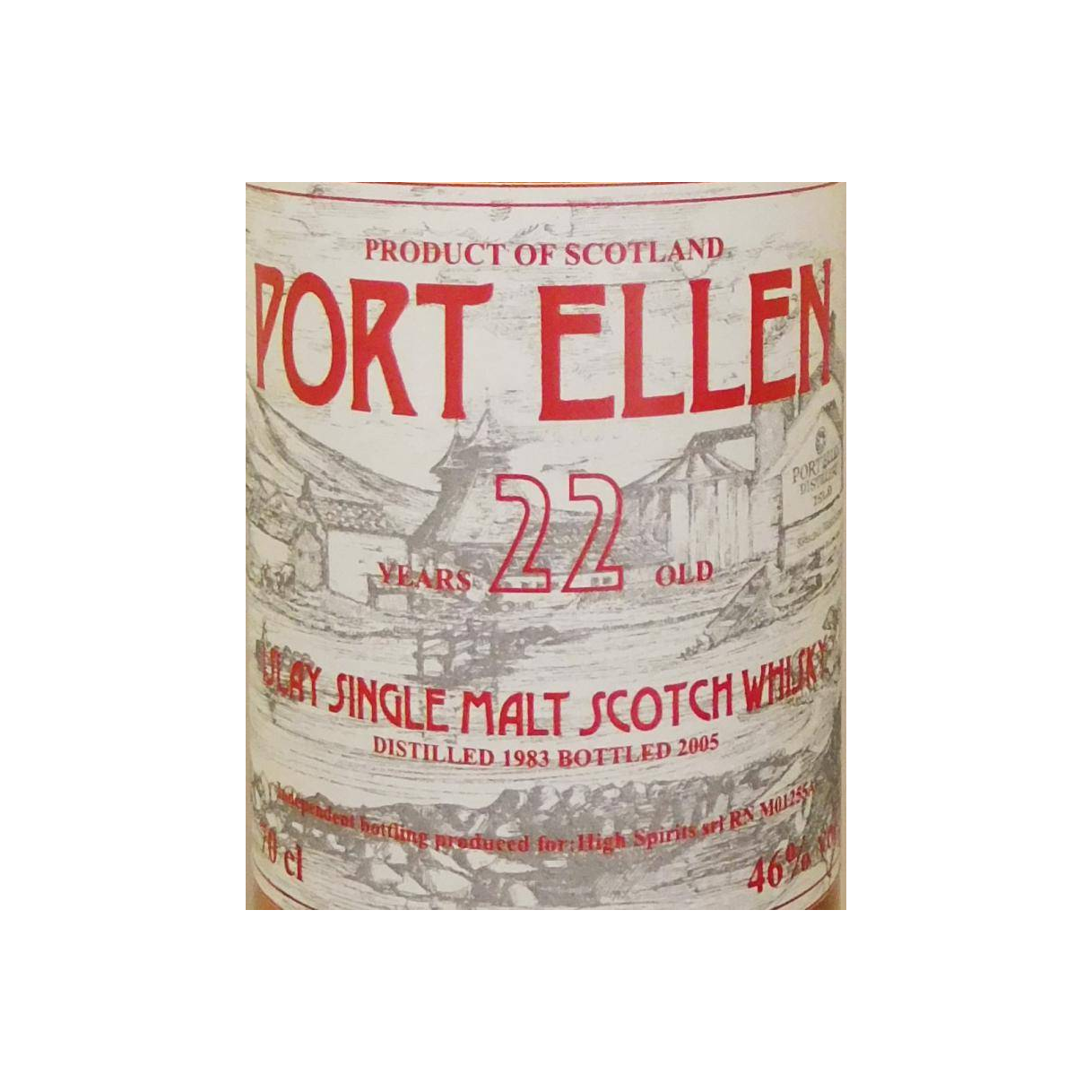 Port Ellen 1983 22 Years Single Malt Whisky 2