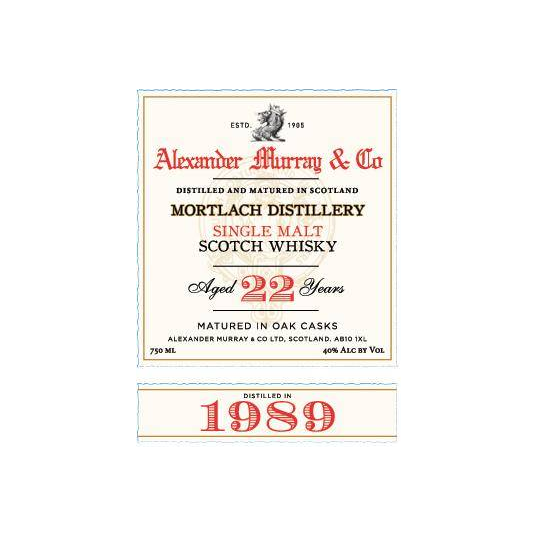 Mortlach 1989 22 Years Single Malt Whisky 2
