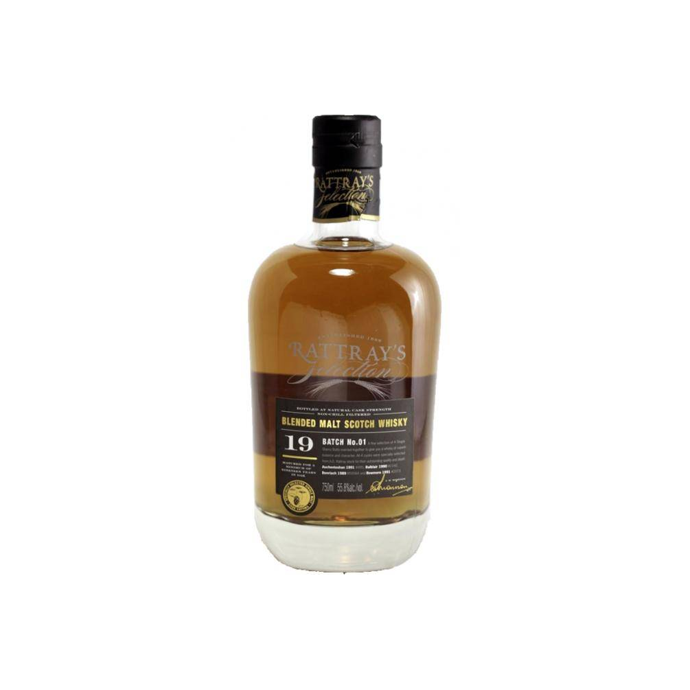 A.D. Rattray 19 Years Blended Malt Whisky
