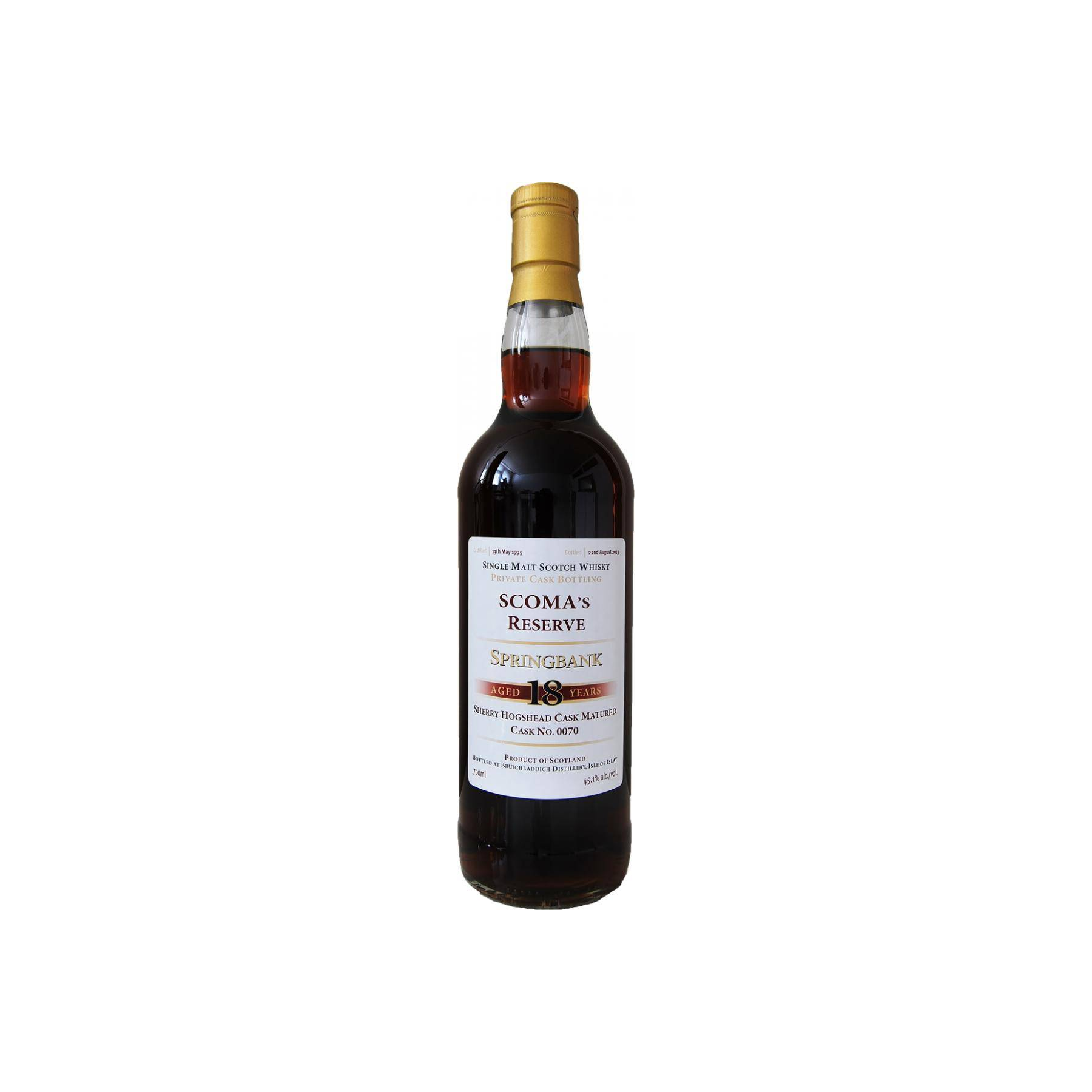 Springbank 1995 18 Years Single Malt Whisky