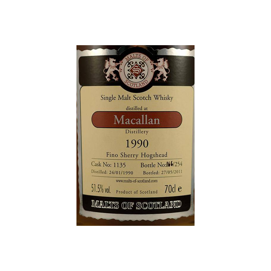 The Macallan 1990 21 Years Single Malt Whisky 2