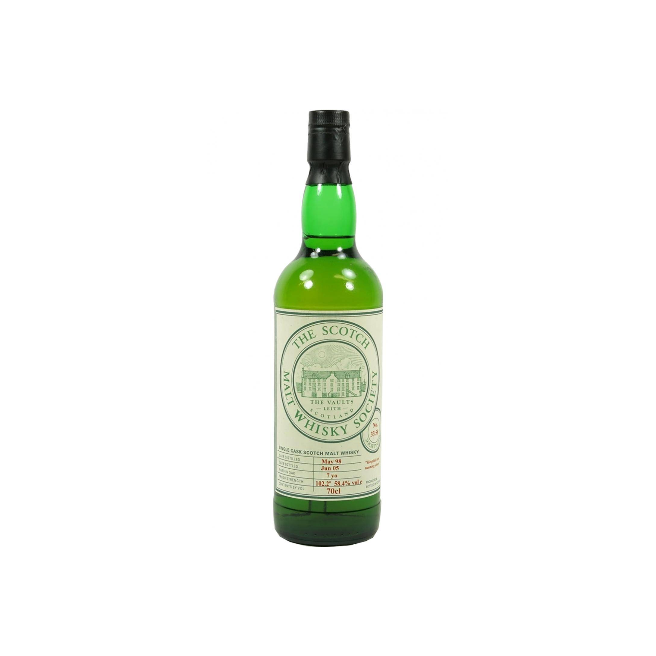The Scotch Malt Whisky Society 1998 7 Years Single Malt Whisky