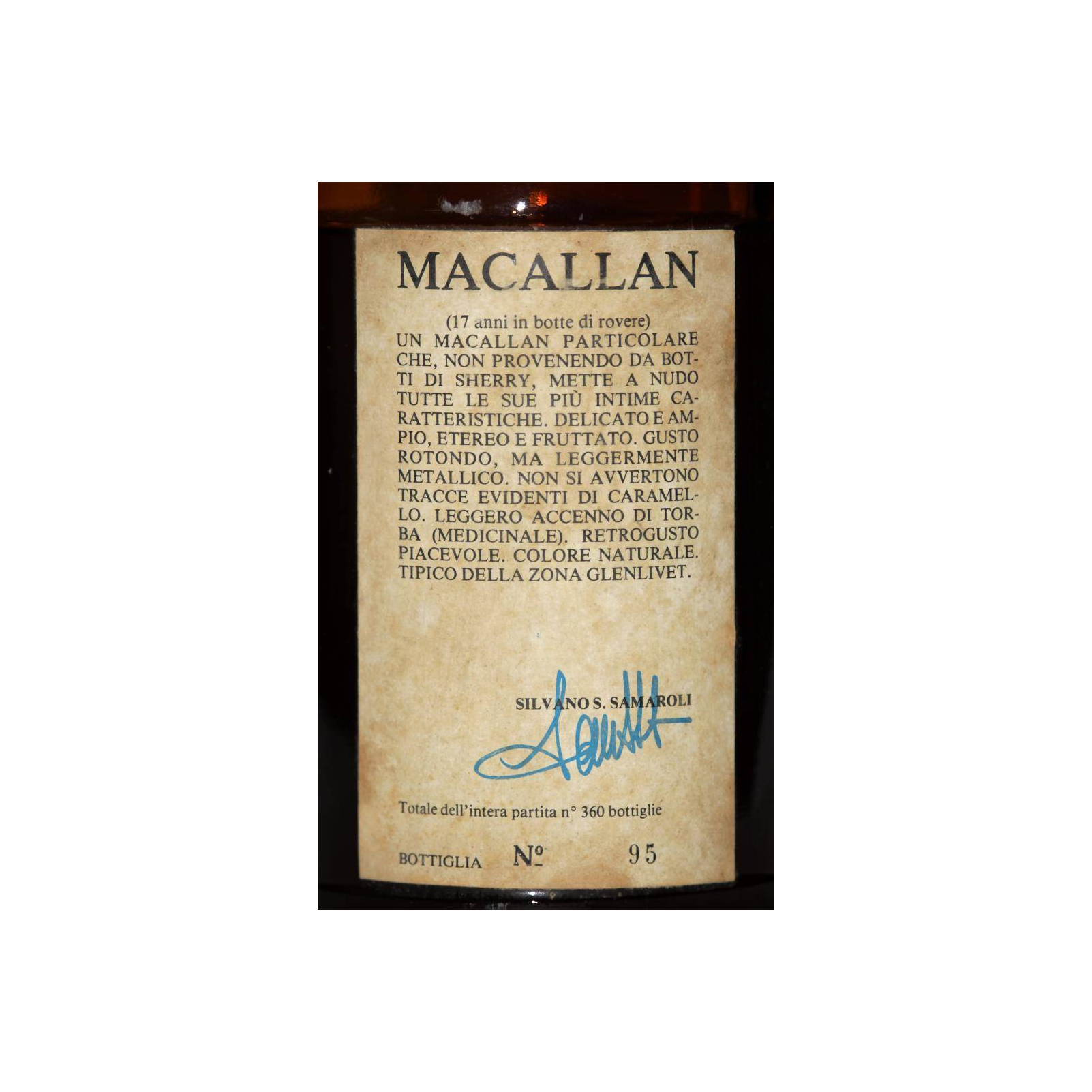 The Macallan 1962 17 Years Single Malt Whisky 2
