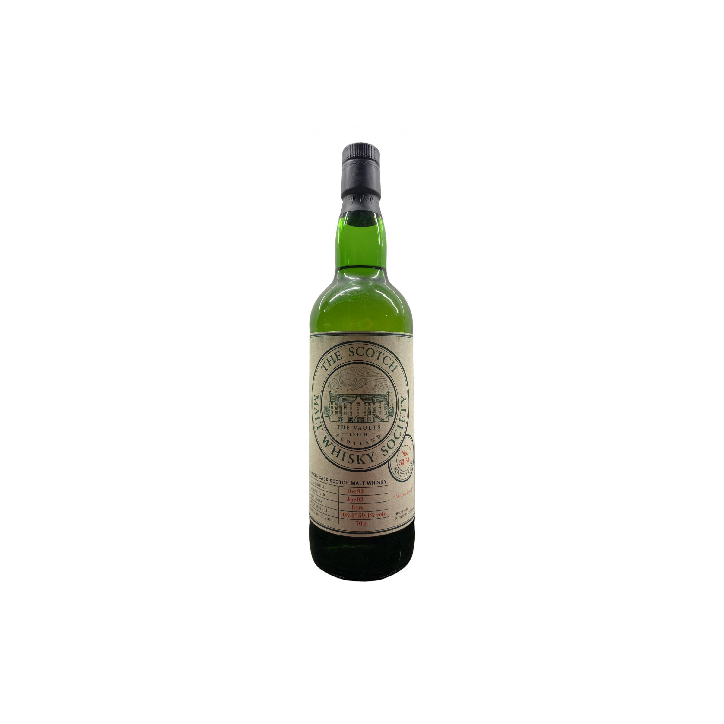 The Scotch Malt Whisky Society 1993 8 Years Single Malt Whisky