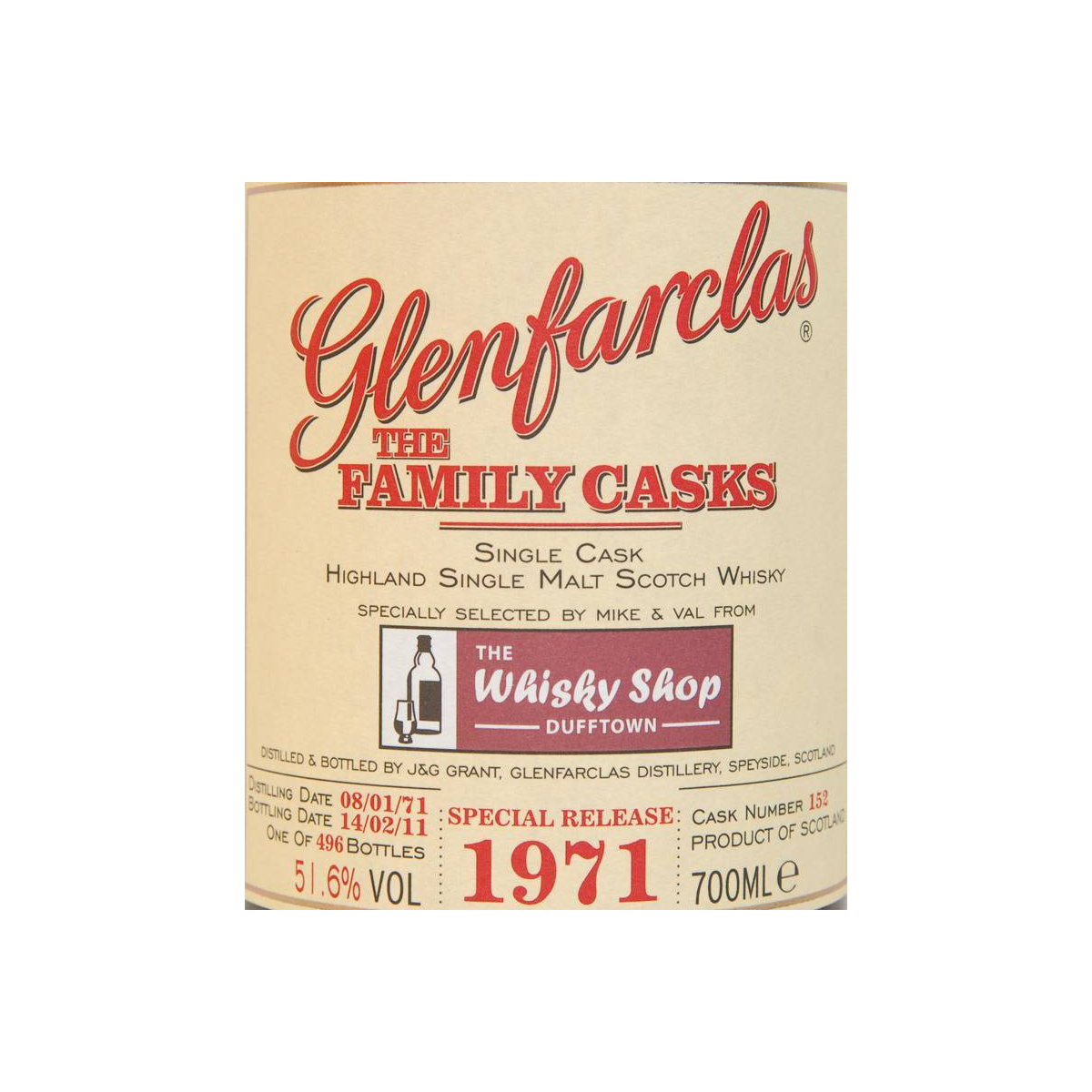 Glenfarclas 1971 40 Years Single Malt Whisky 2