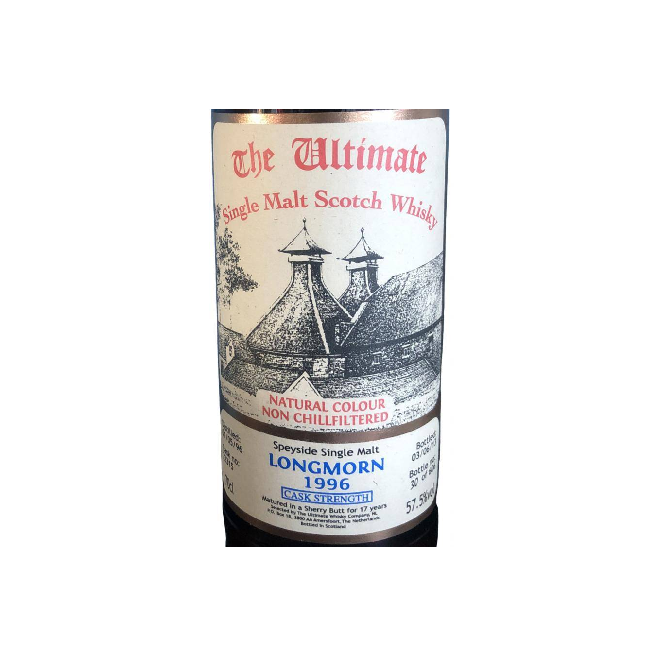 Longmorn 1996 17 Years Single Malt Whisky 2