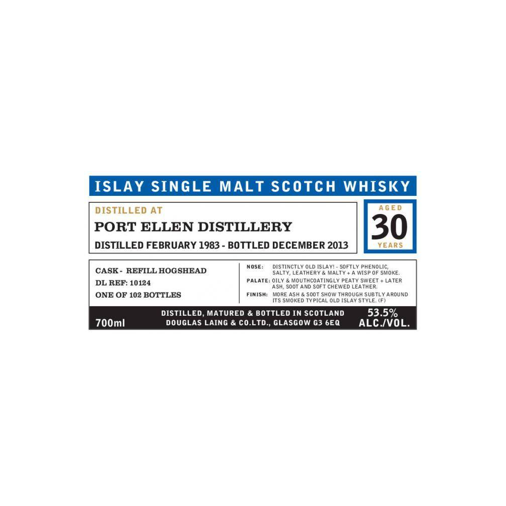 Port Ellen 1983 30 Years Single Malt Whisky 3