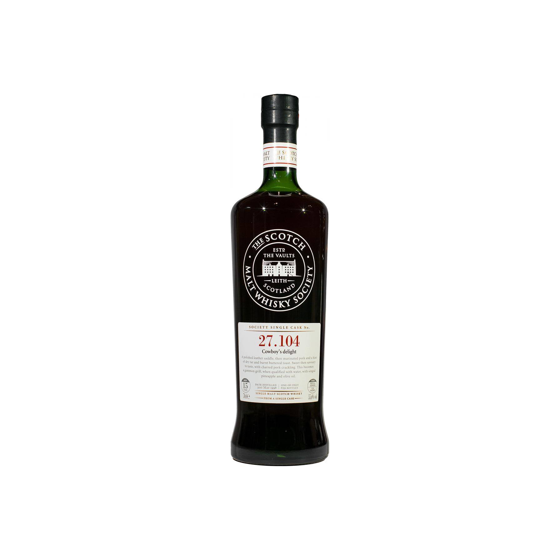 The Scotch Malt Whisky Society 1998 15 Years Single Malt Whisky 2