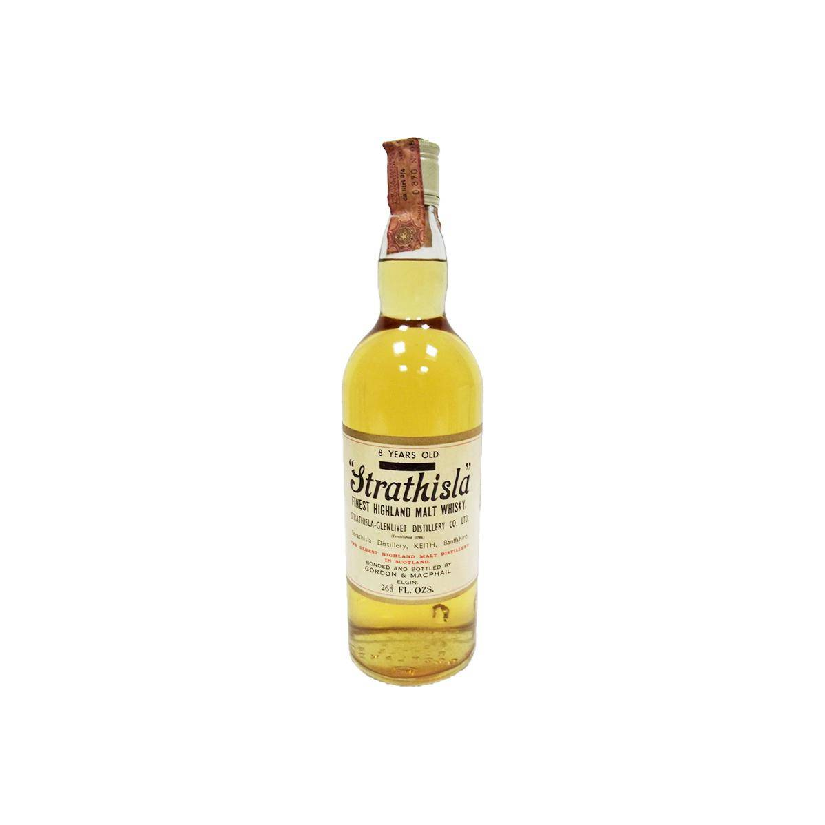 Strathisla 8 Years Single Malt Whisky