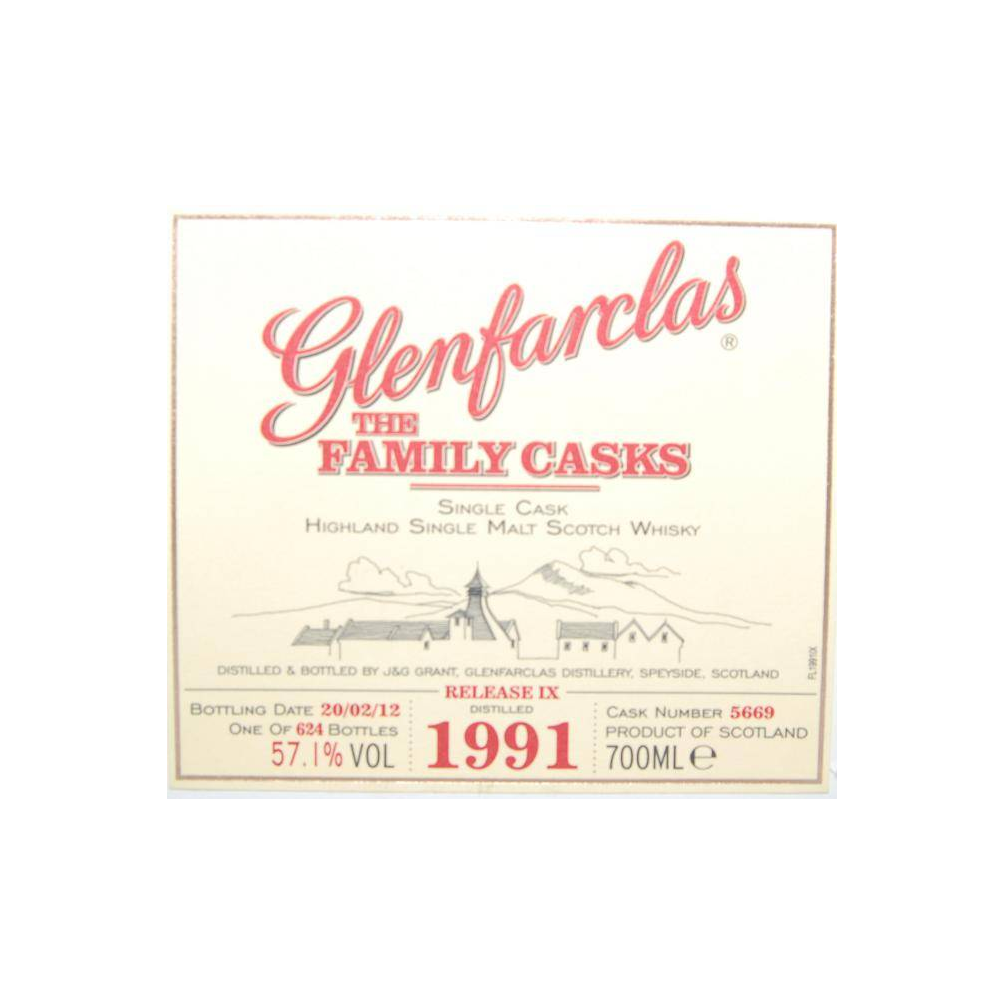 Glenfarclas 1991 20 Years Single Malt Whisky 2