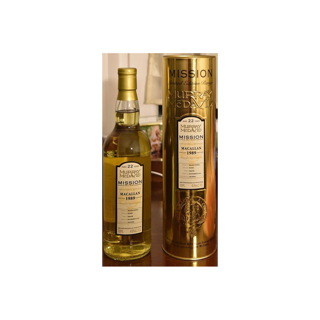 The Macallan 1989 22 Years Single Malt Whisky