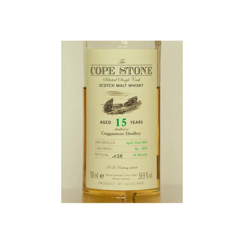 Cragganmore 1993 15 Years Single Malt Whisky