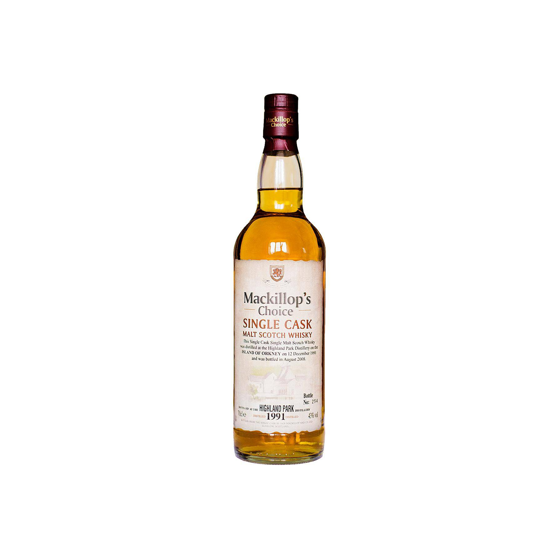 Highland Park Single Cask 1991 16 Years Single Malt Whisky