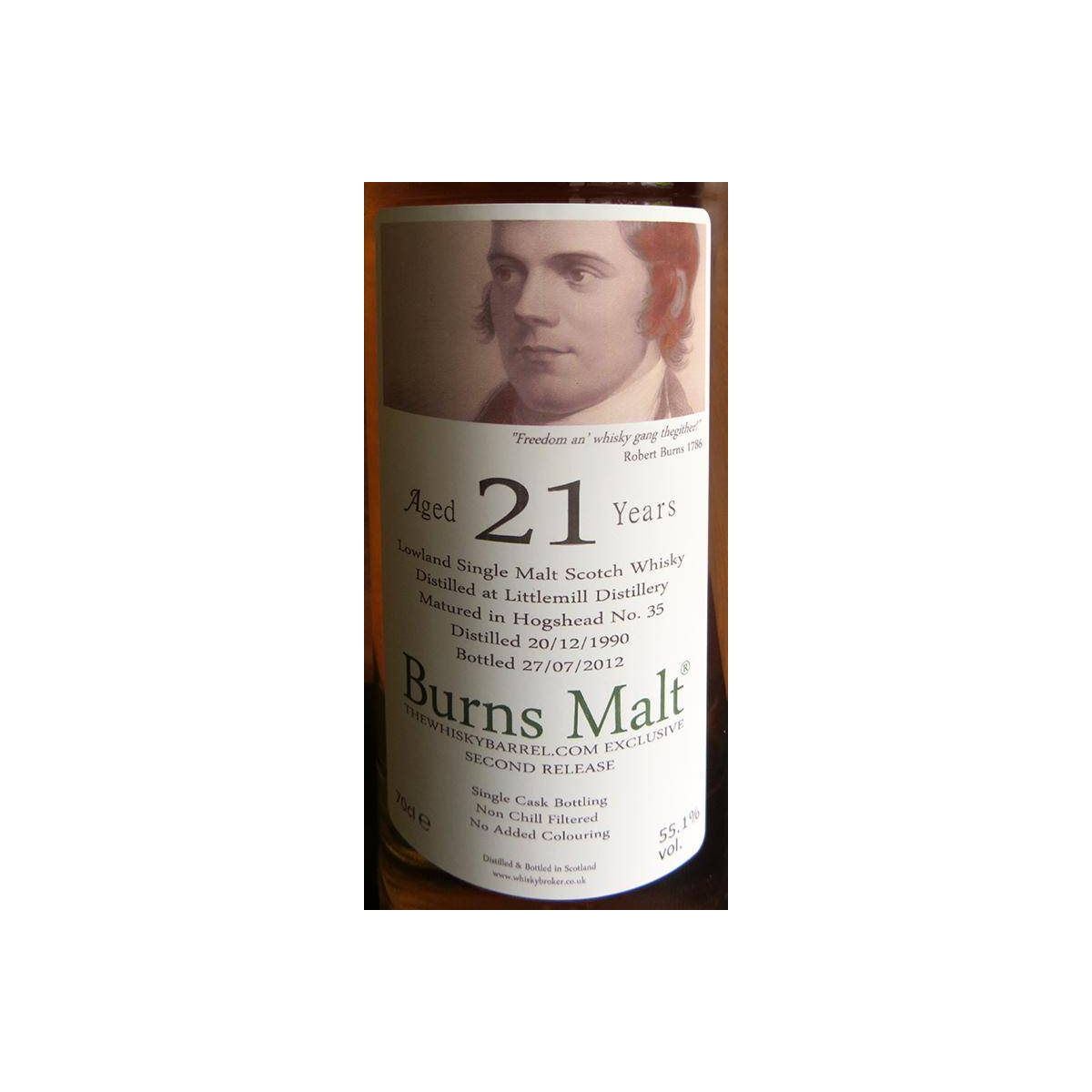 Littlemill 1990 21 Years Single Malt Whisky 2