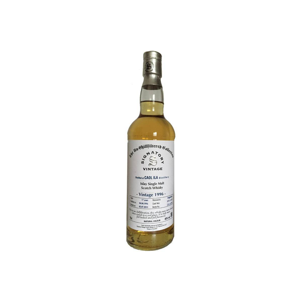 Caol Ila The Un-Chillfiltered Collection 1996 17 Years Single Malt Whisky