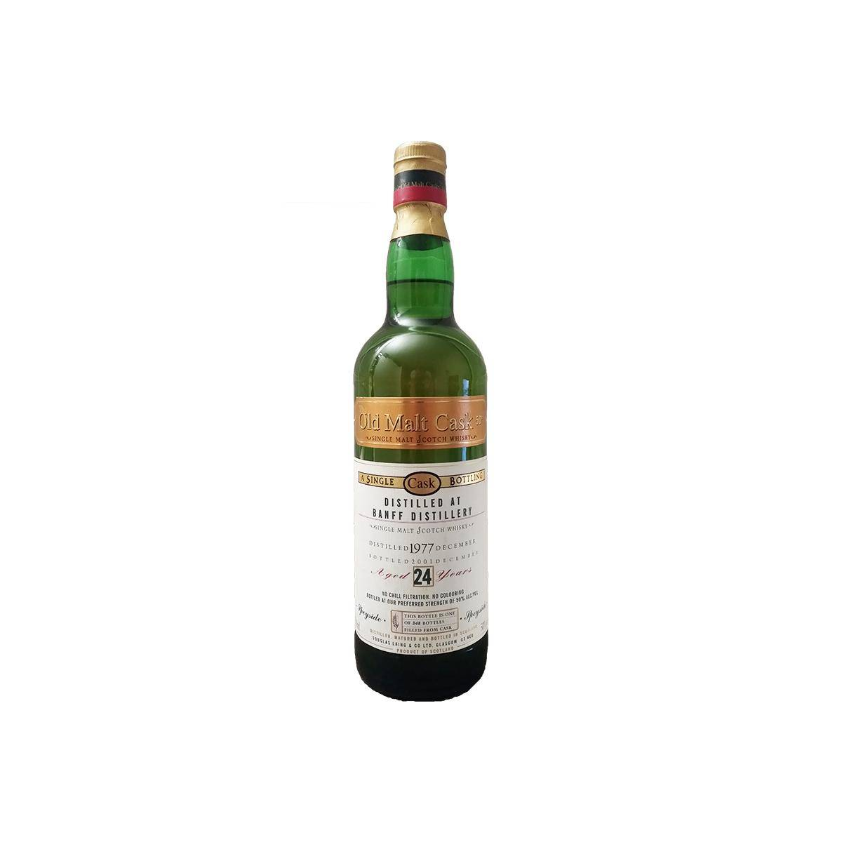 Banff Old Malt Cask 1977 24 Years Single Malt Whisky