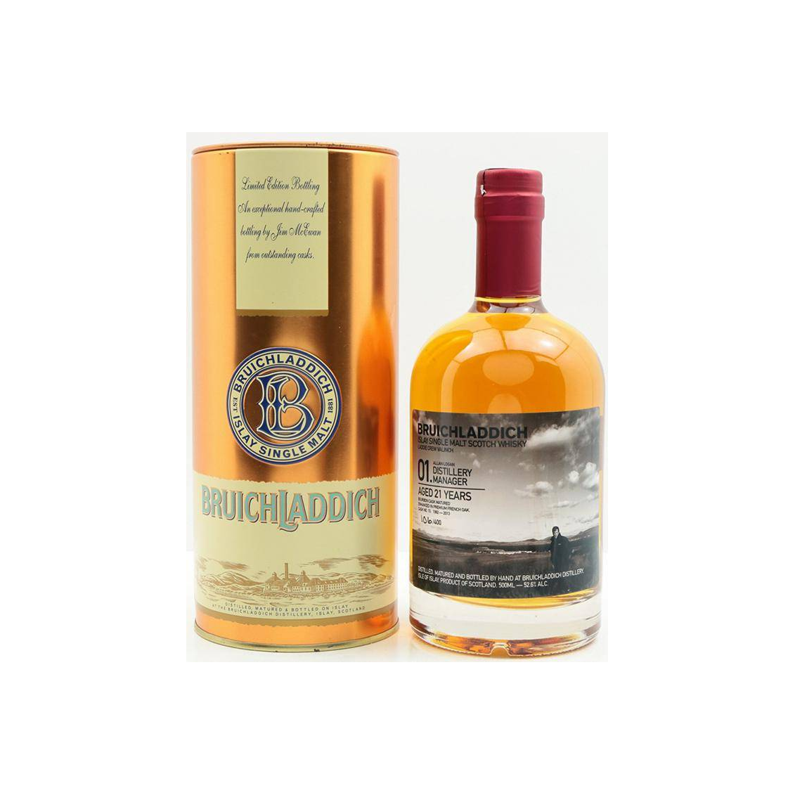 Bruichladdich 1992 21 Years Single Malt Whisky 3