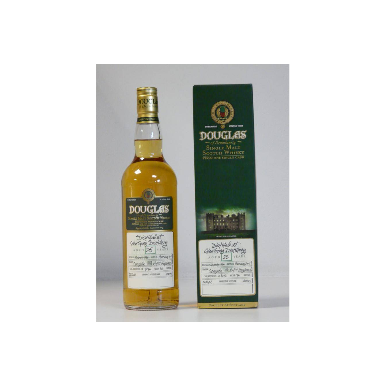 Glen Spey 1986 25 Years Single Malt Whisky 3
