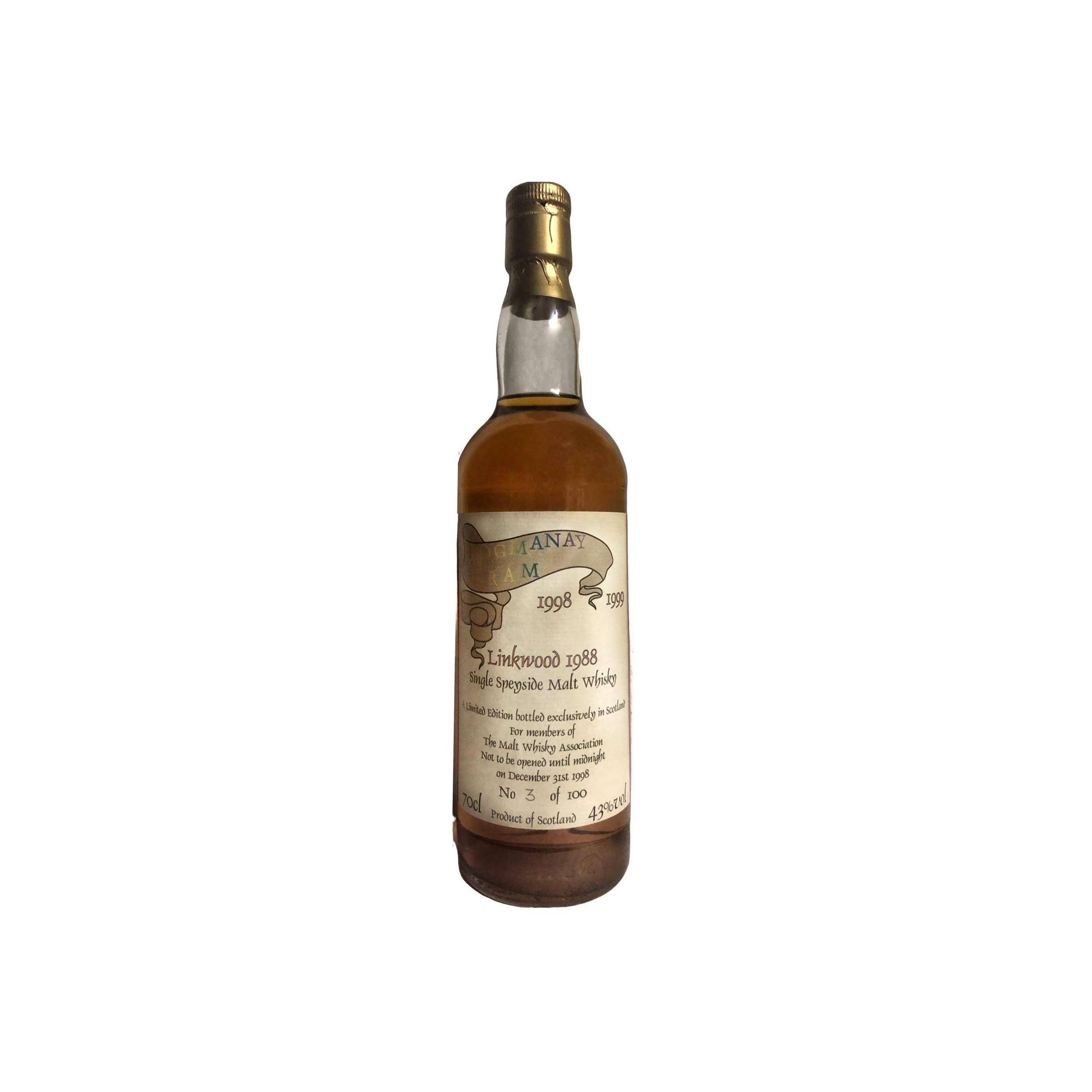 Linkwood 1988 10 Years Single Malt Whisky