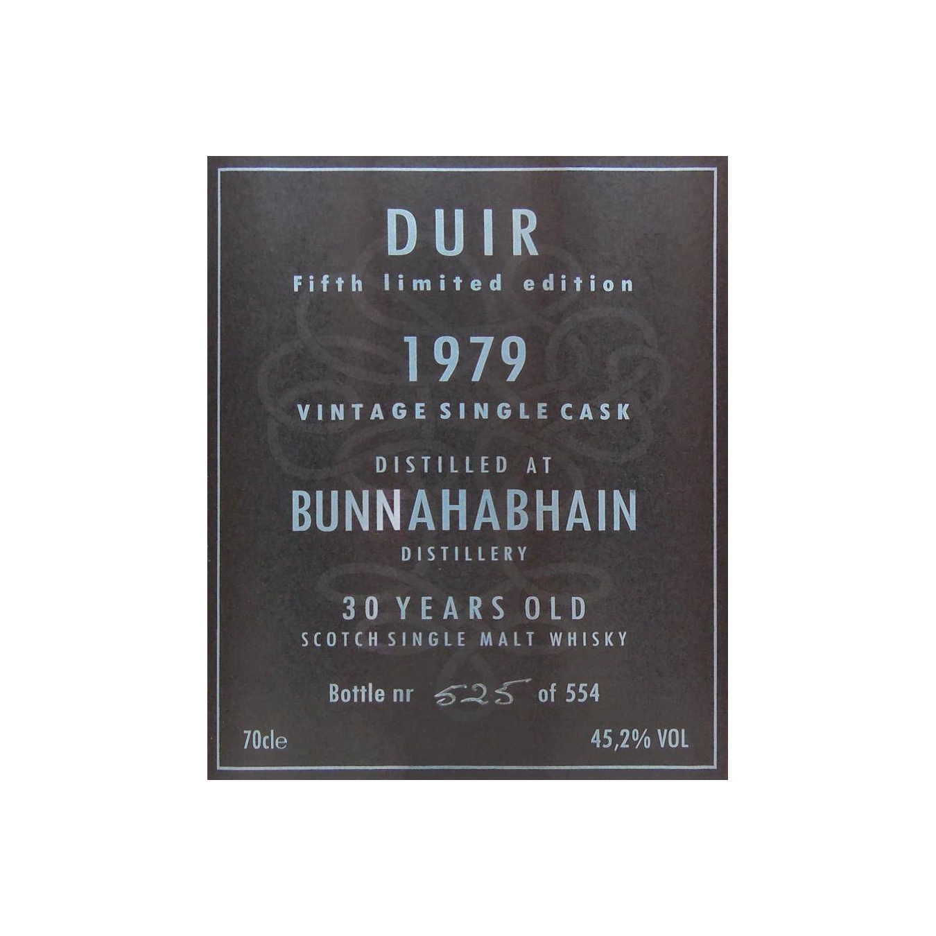 Bunnahabhain 1979 30 Years Single Malt Whisky 3