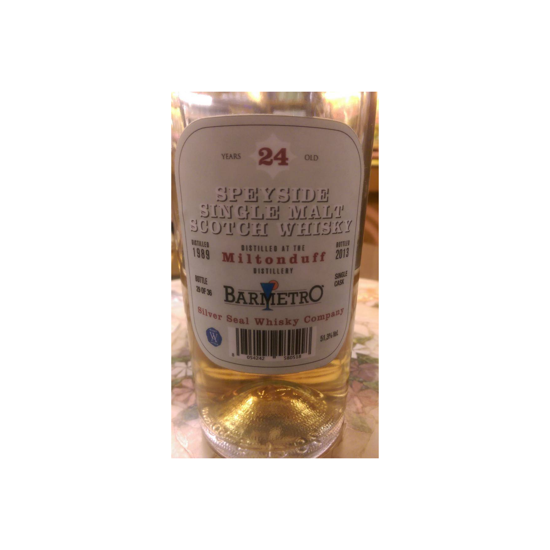 Miltonduff 1989 24 Years Single Malt Whisky 3