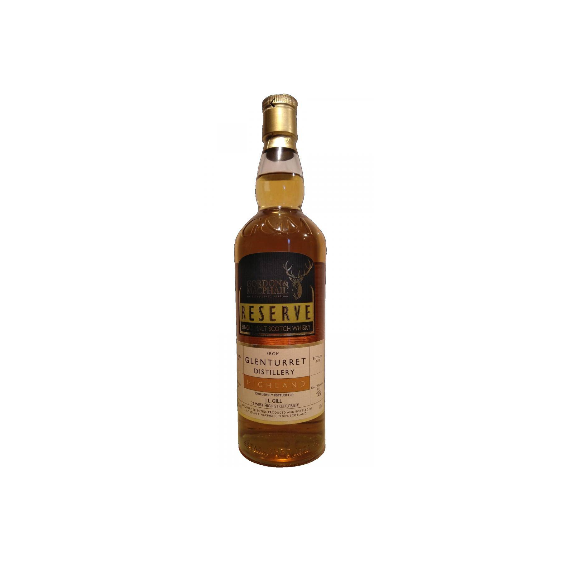 The Glenturret Reserve 2001 11 Years Single Malt Whisky