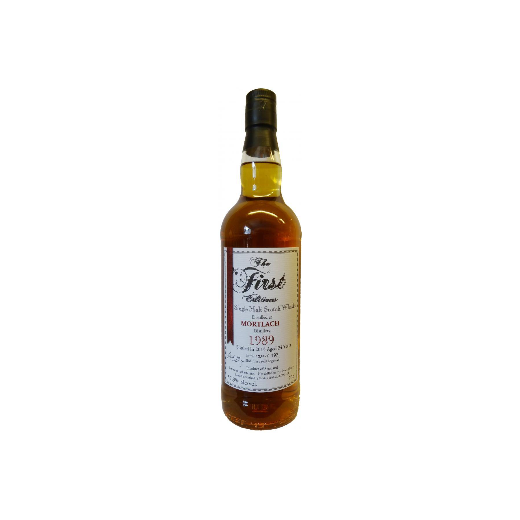 Mortlach The First Editions 1989 24 Years Single Malt Whisky 2