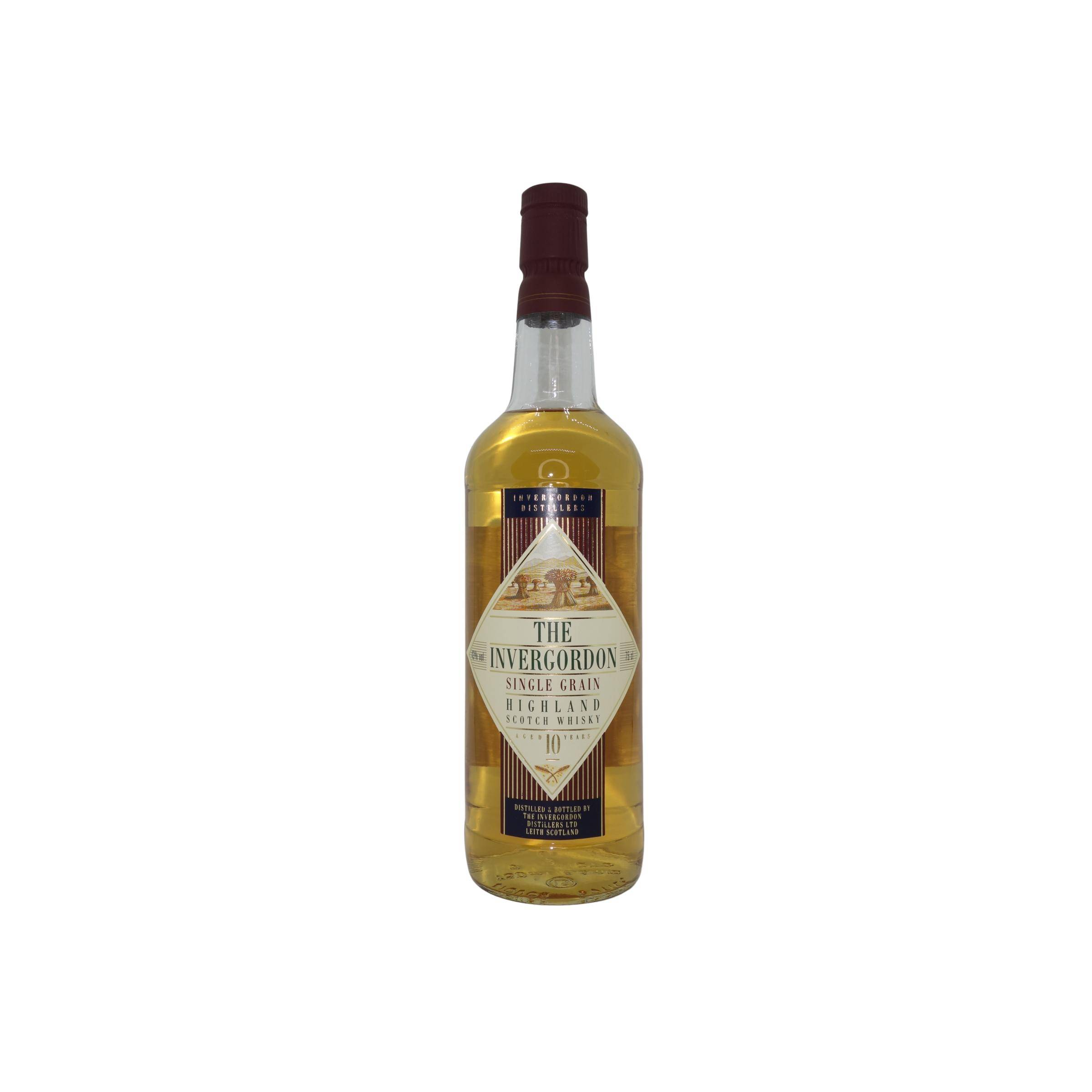 Invergordon 10 Years Single Grain Whisky