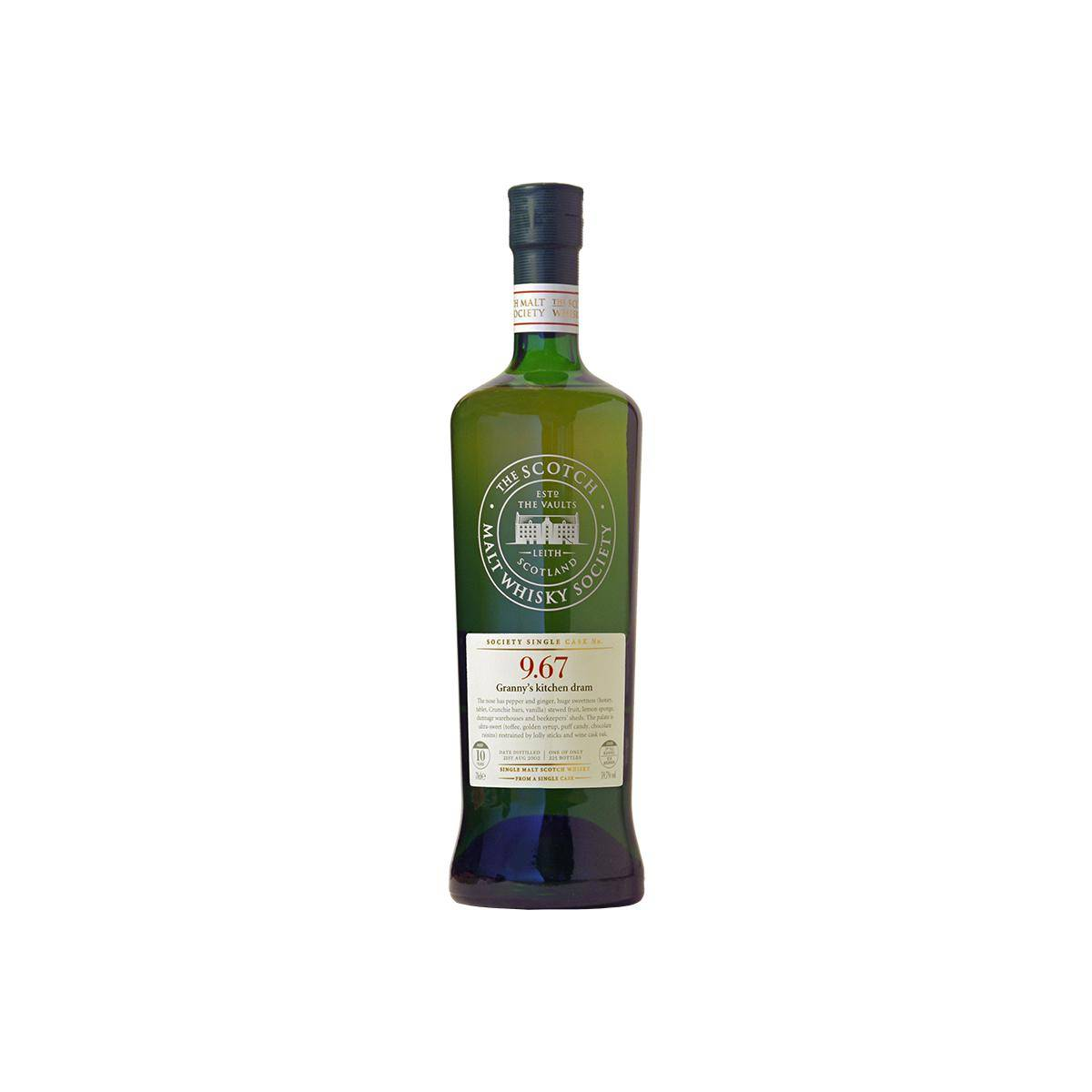The Scotch Malt Whisky Society 2002 10 Years Single Malt Whisky