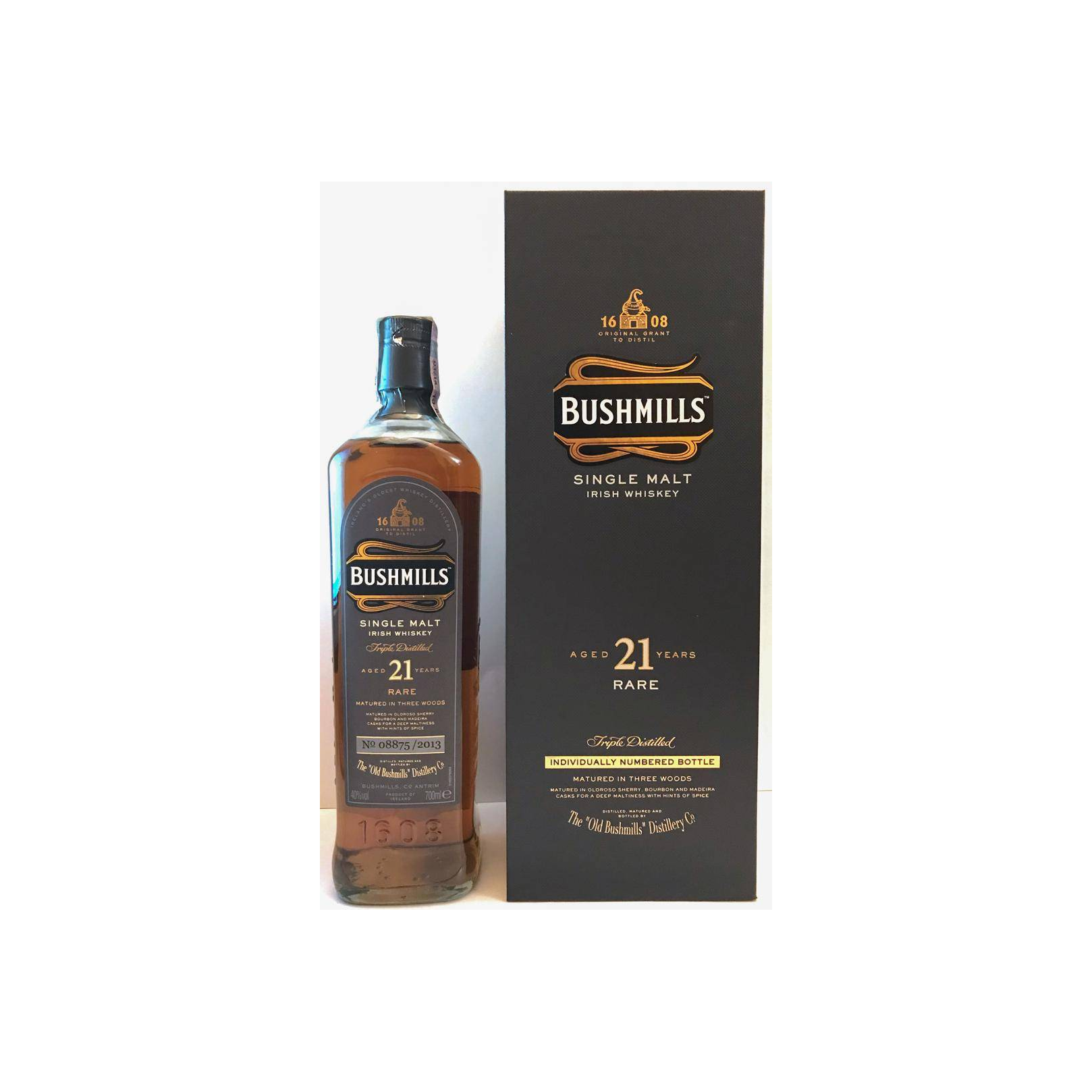 Bushmills 21 Years Single Malt Whisky 3