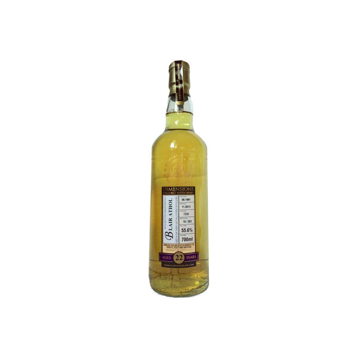 Blair Athol Dimensions 1991 22 Years Single Malt Whisky