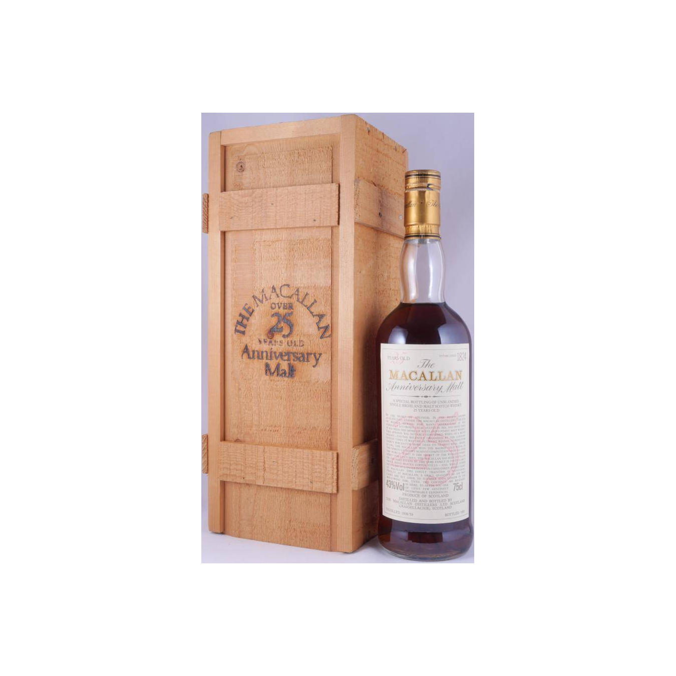 The Macallan 1958 25 Years Single Malt Whisky 2