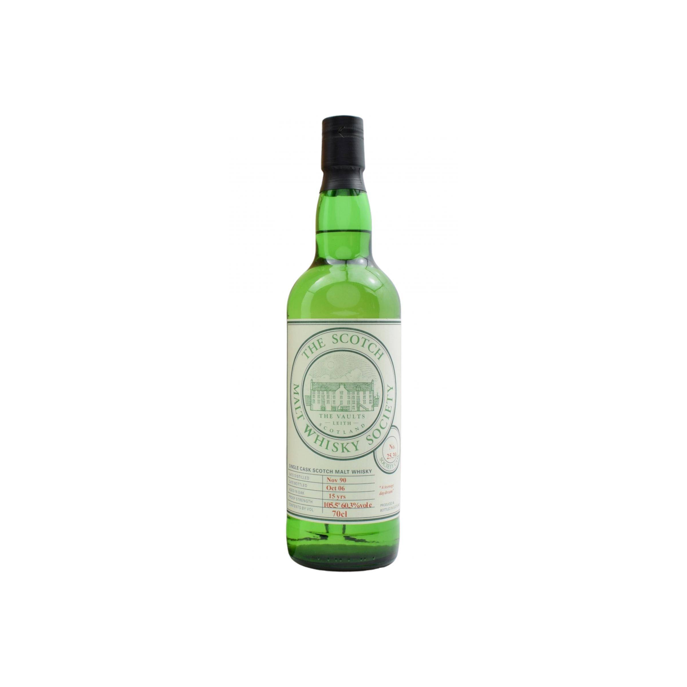 The Scotch Malt Whisky Society 1990 15 Years Single Malt Whisky