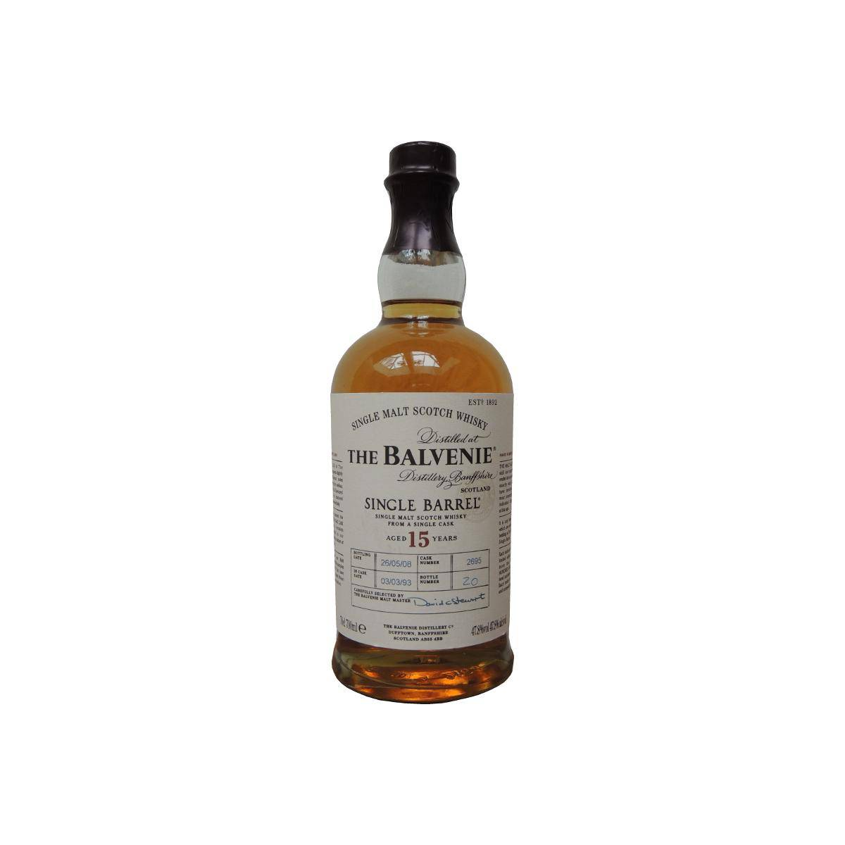 The Balvenie Single Cask 1993 15 Years Single Malt Whisky