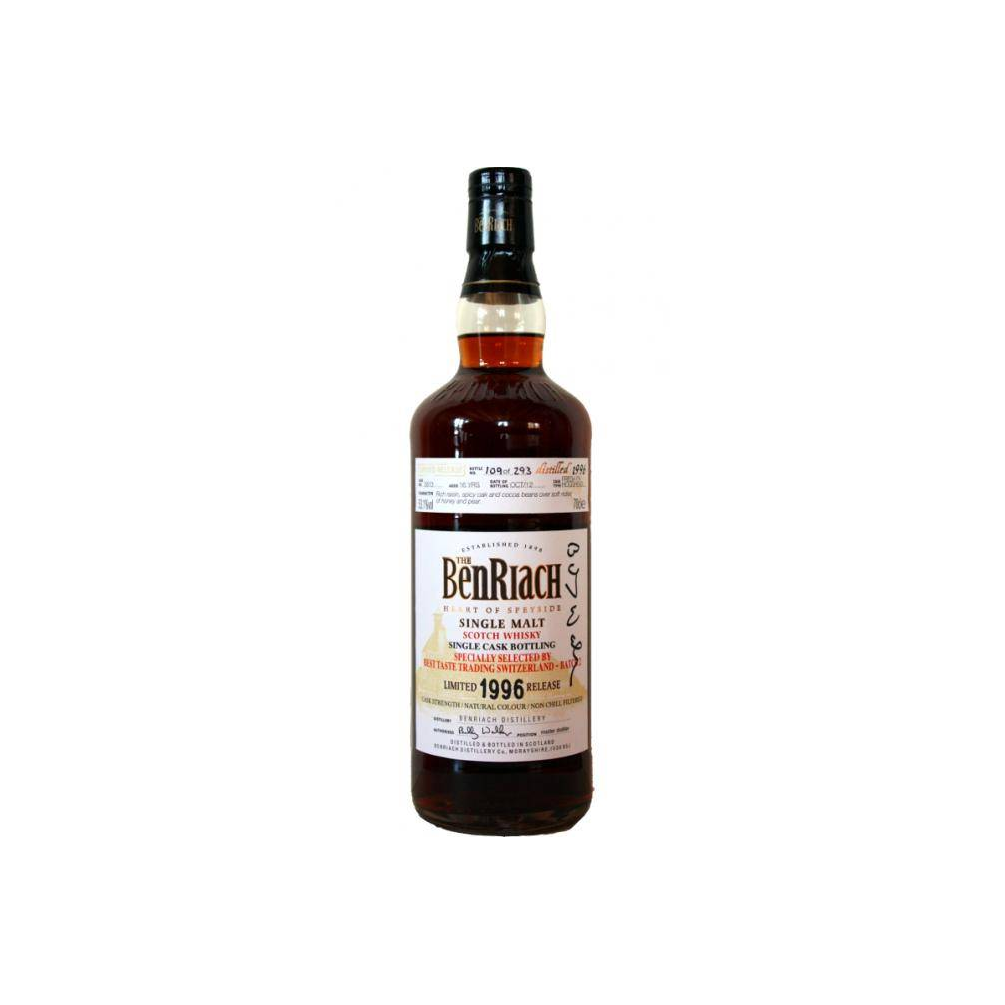 BenRiach Individual Cask Bottling 1996 16 Years Single Malt Whisky