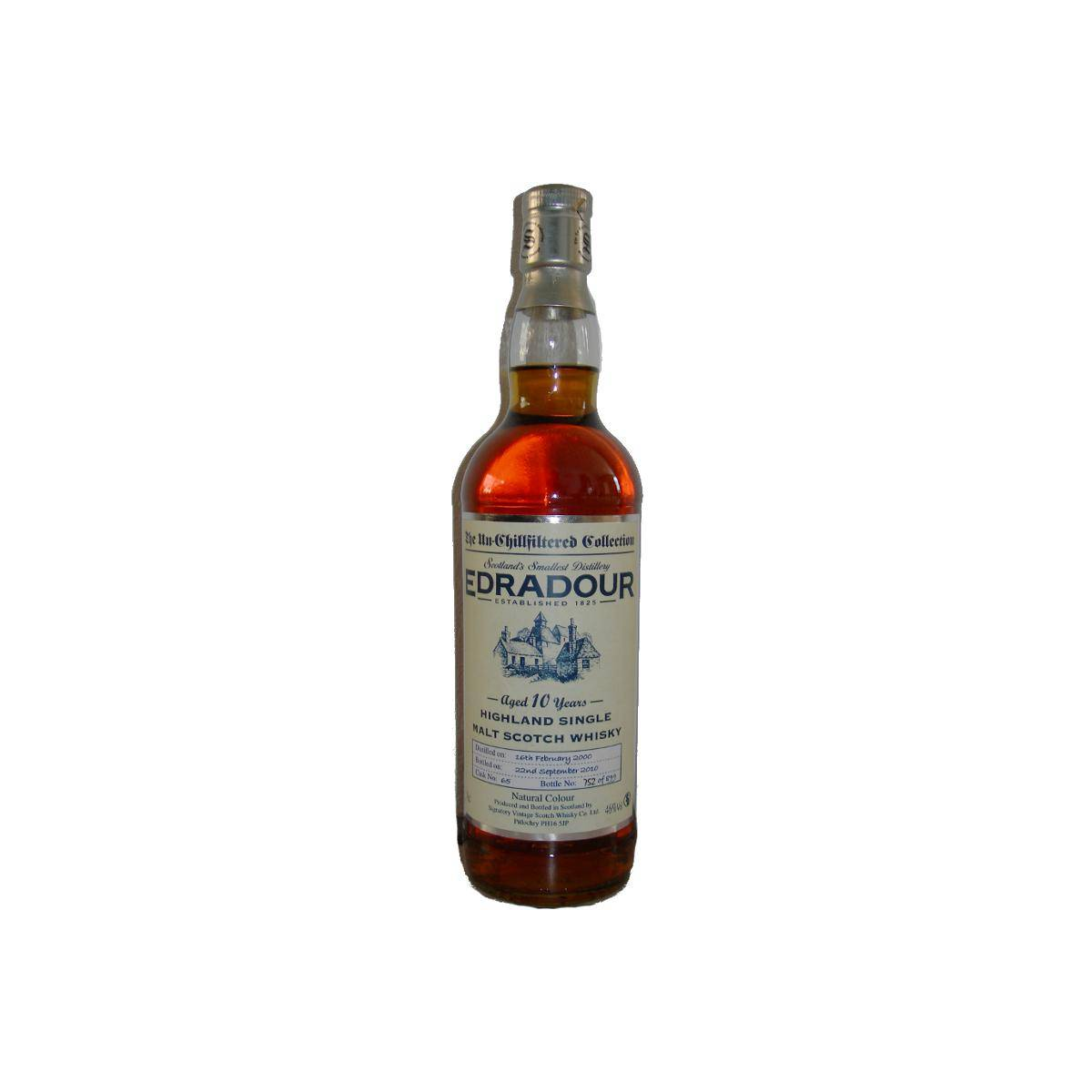 Edradour The Un-Chillfiltered Collection 2000 10 Years Single Malt Whisky