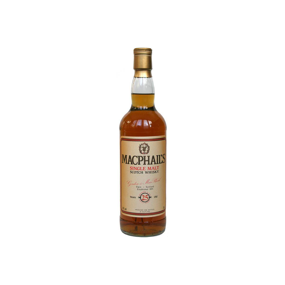 Gordon & MacPhail 25 Years Single Malt Whisky