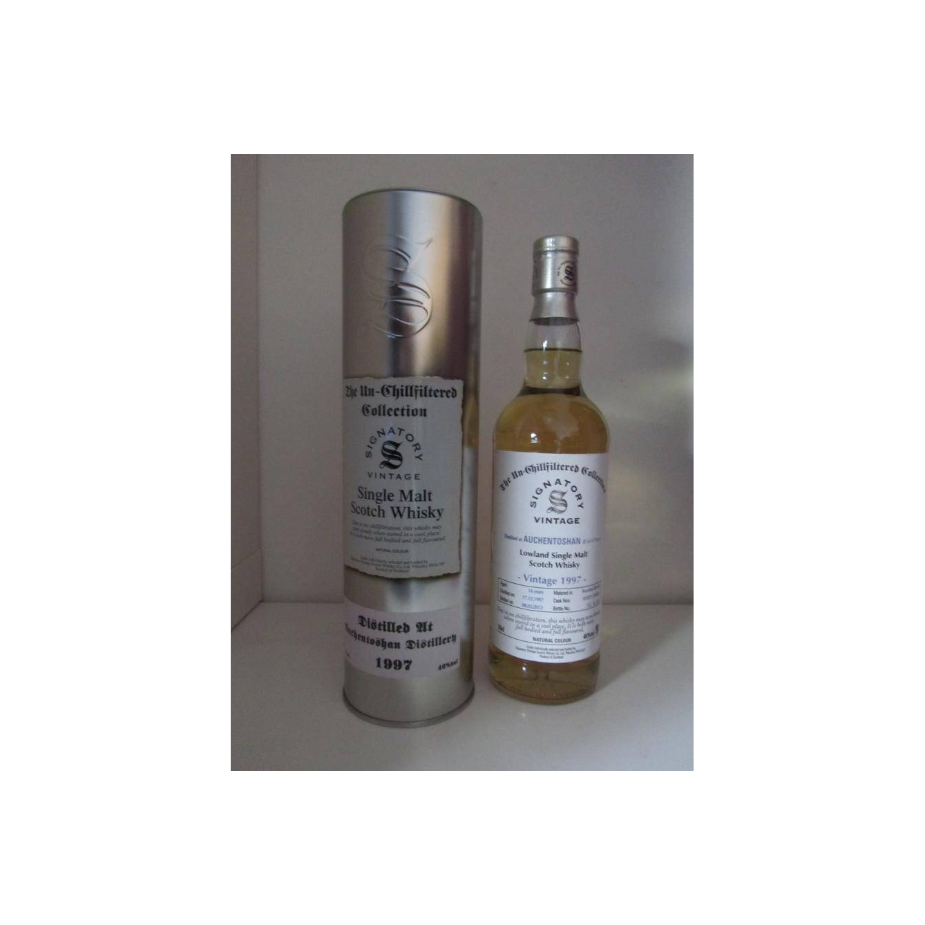 Auchentoshan The Un-Chillfiltered Collection 1997 14 Years Single Malt Whisky 2