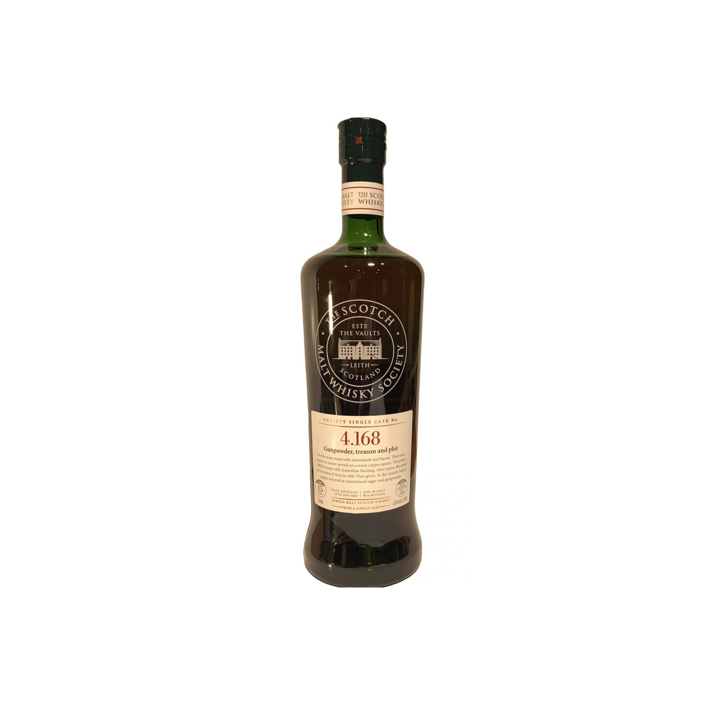 The Scotch Malt Whisky Society 1997 15 Years Single Malt Whisky