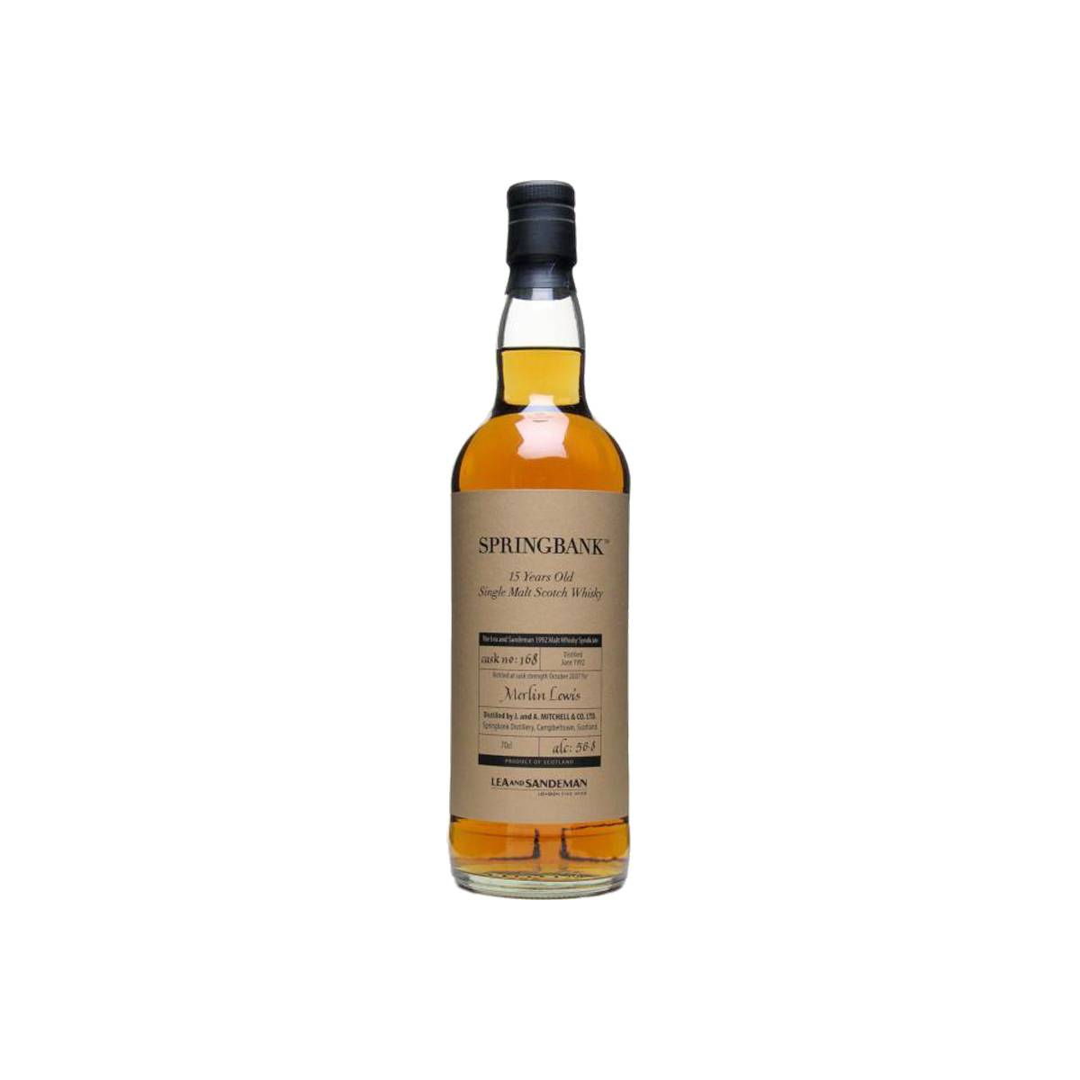 Springbank 1992 15 Years Single Malt Whisky