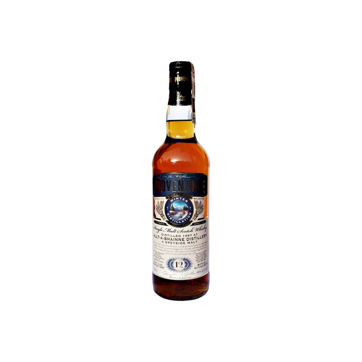 Allt-A-Bhainne McGibbon's Provenance 1997 12 Years Single Malt Whisky