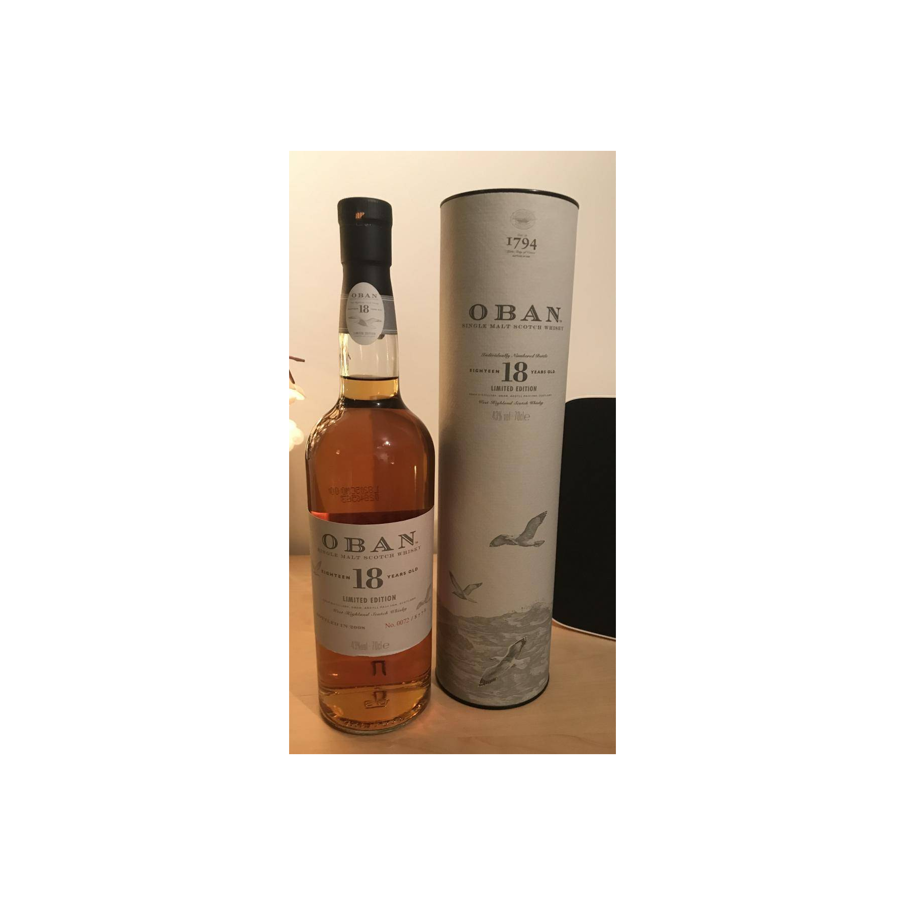 Oban Limited Edition 18 Years Single Malt Whisky 2