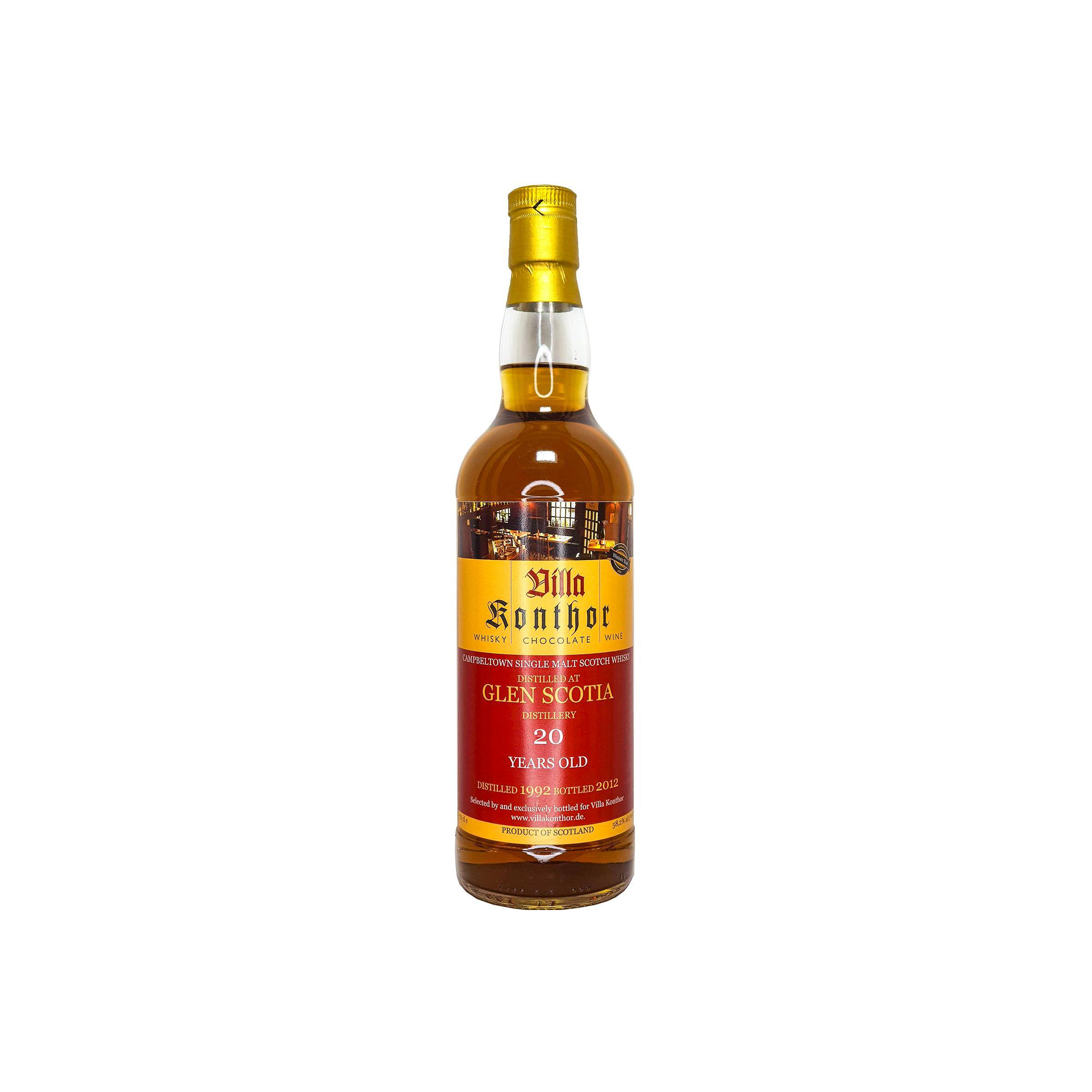 Glen Scotia 1992 20 Years Single Malt Whisky