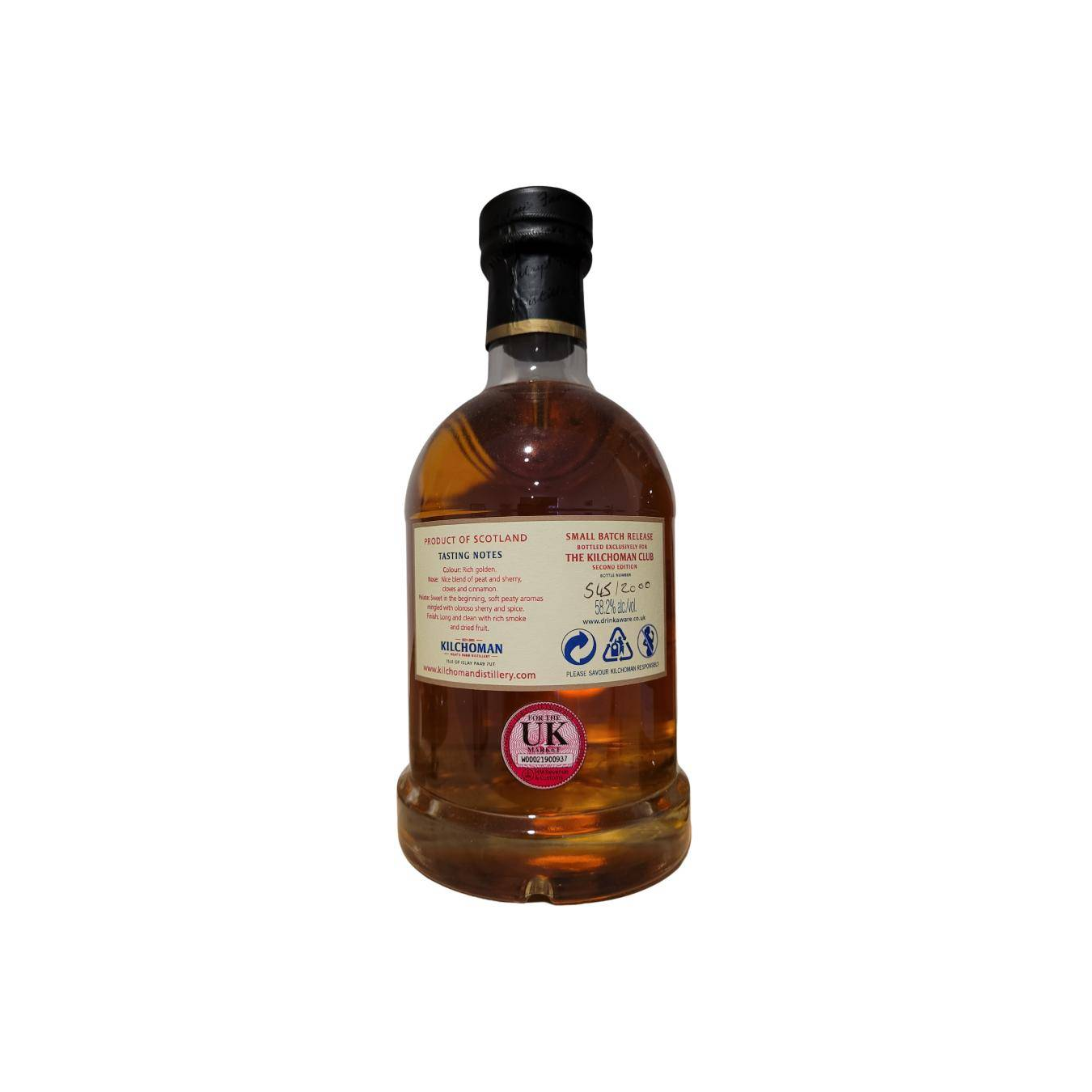 Kilchoman 2008 5 Years Single Malt Whisky 2