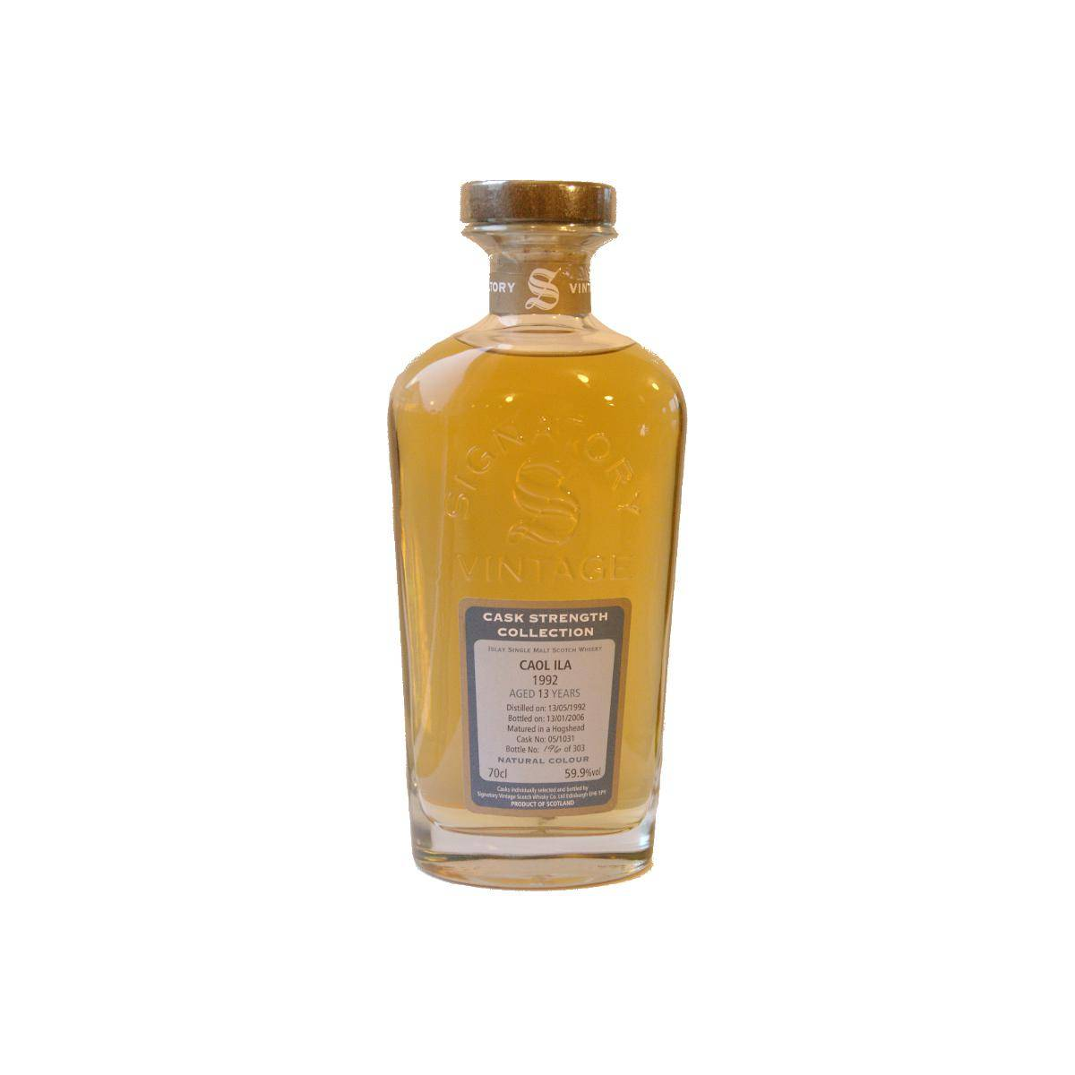 Caol Ila Cask Strength Collection 1992 13 Years Single Malt Whisky