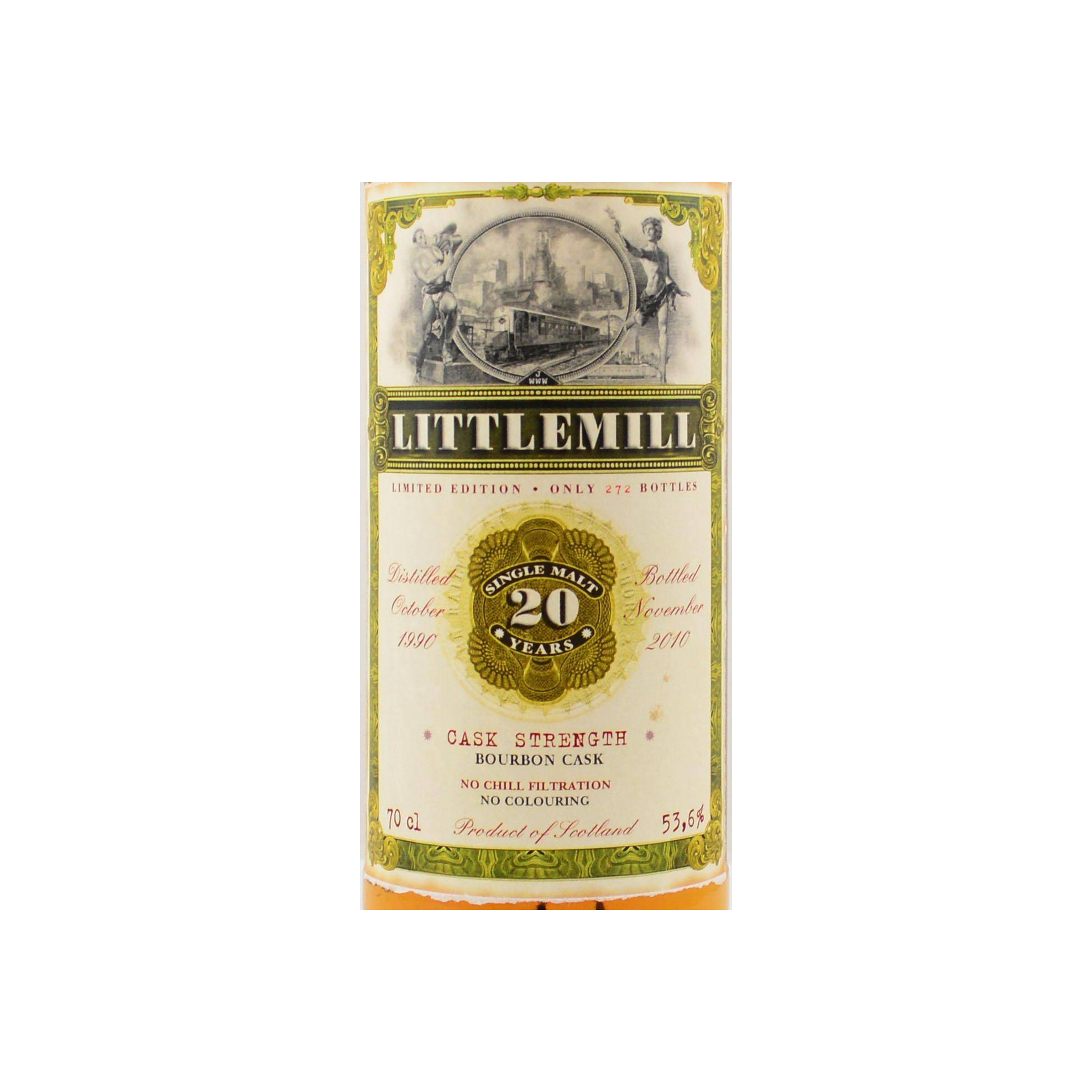 Littlemill 1990 20 Years Single Malt Whisky 3