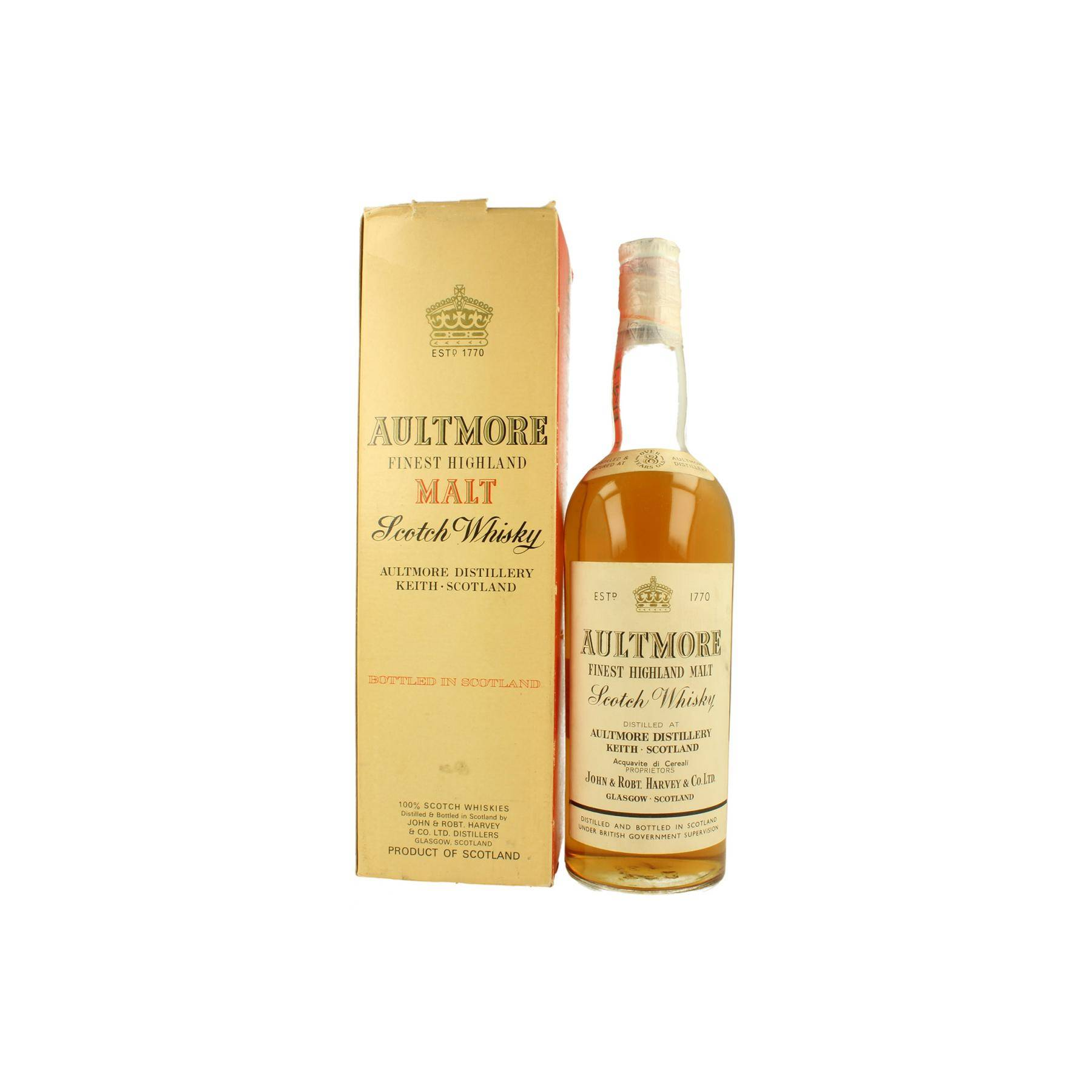 Aultmore 8 Years Single Malt Whisky