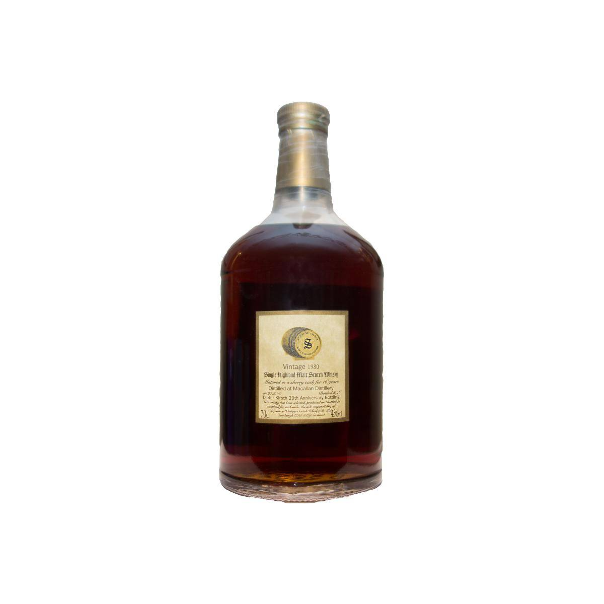 The Macallan Vintage Collection - Dumpy 1980 16 Years Single Malt Whisky